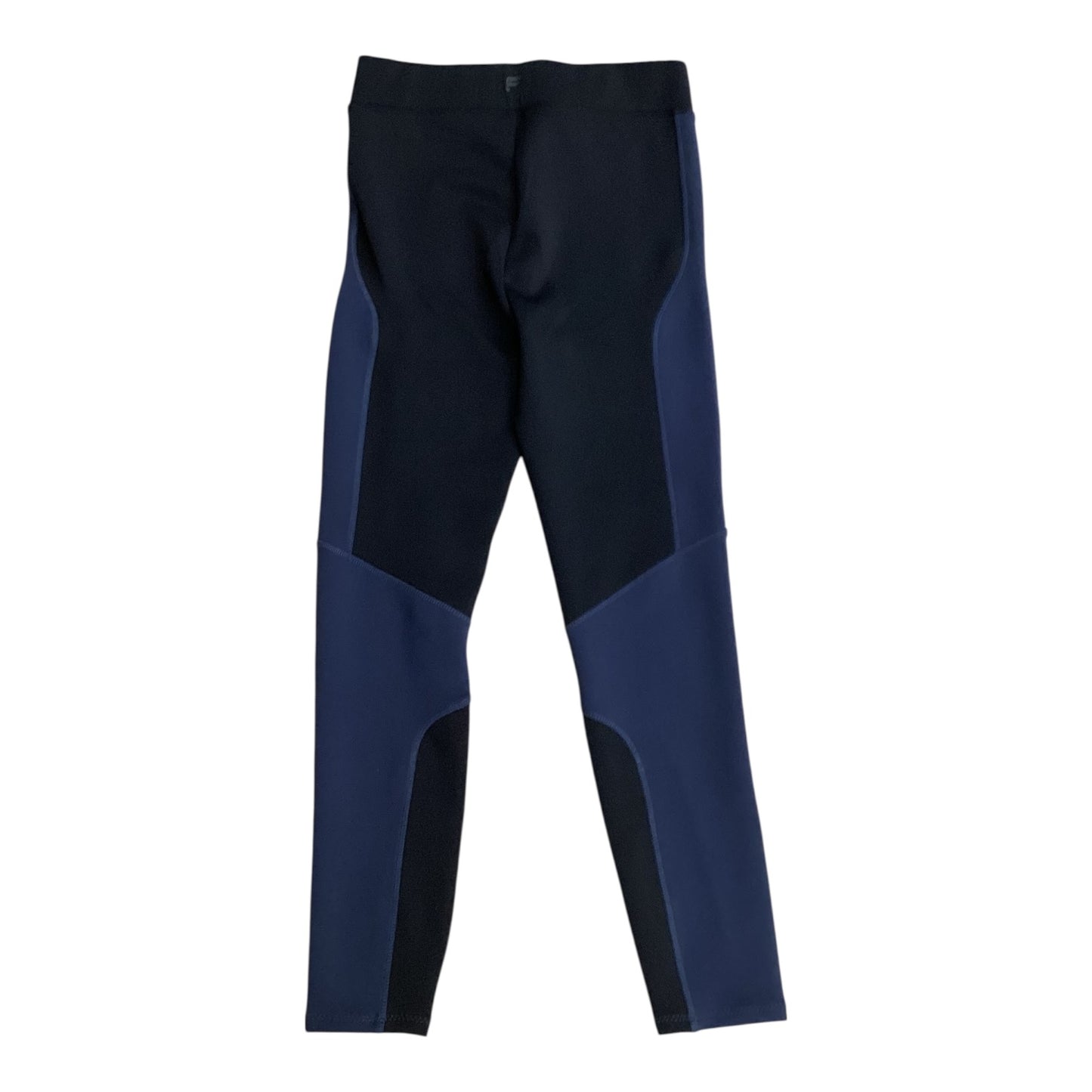 Athletic Pants By Fabletics In Black & Blue, Size:L