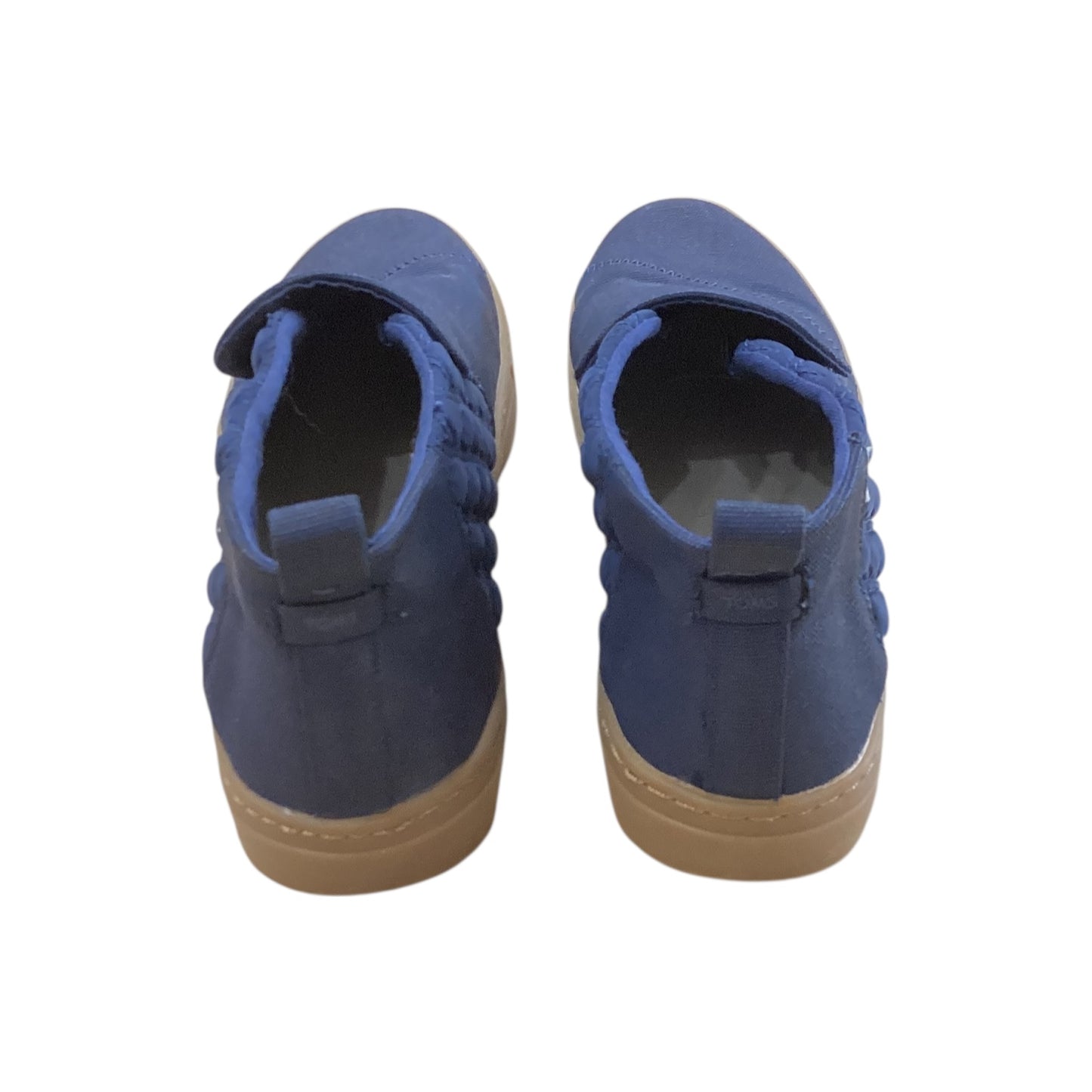 Shoes Flats By Toms In Navy, Size:8