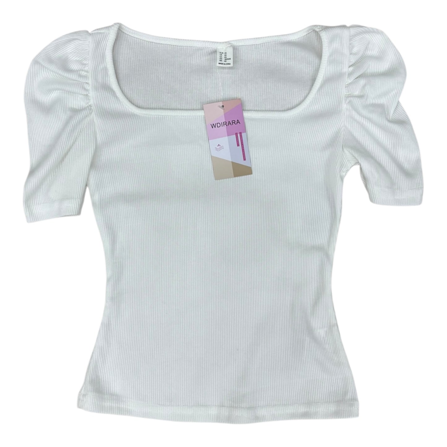 Top Ss By Cmc In Cream, Size:Xs