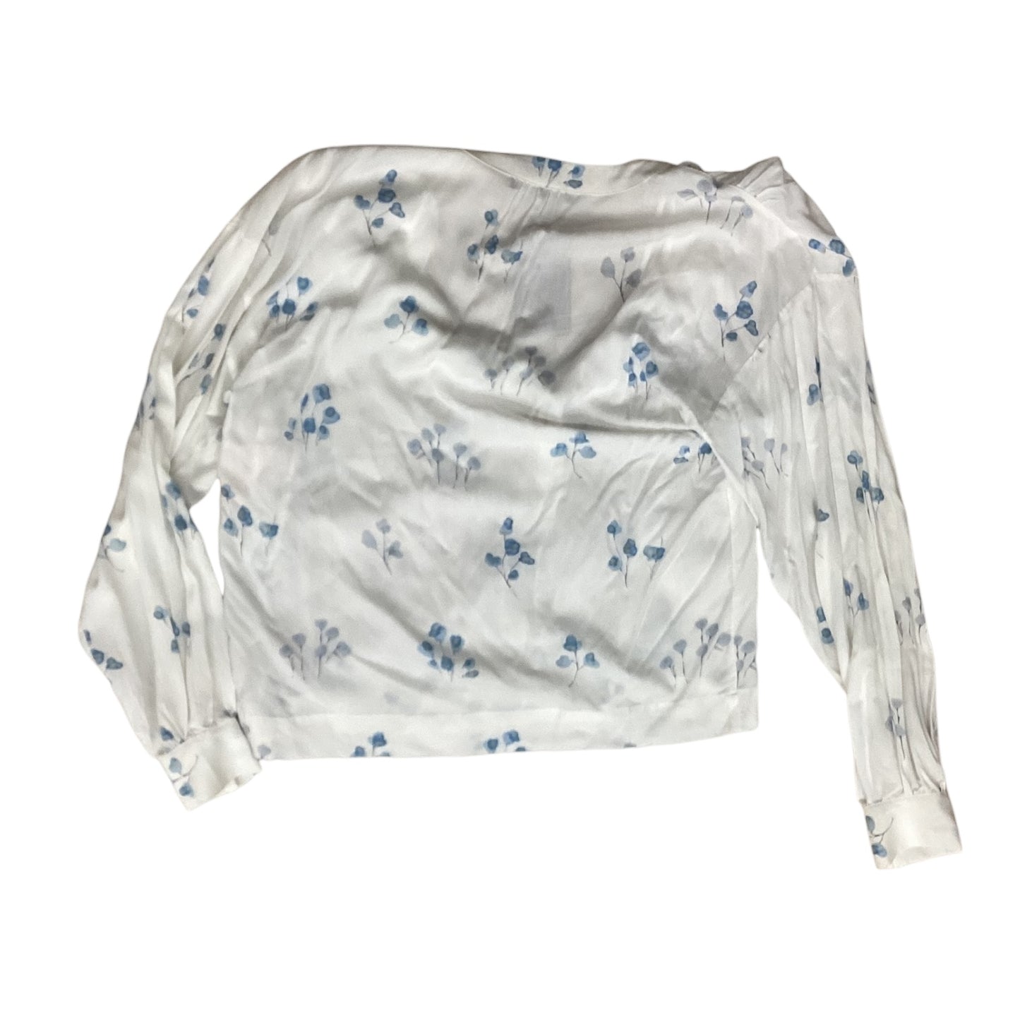 Top Ls By Black Tape In Blue & White, Size:Xs