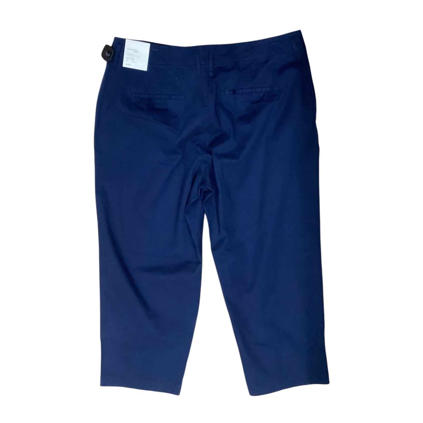 Pants Chinos & Khakis By A New Day In Navy, Size:16