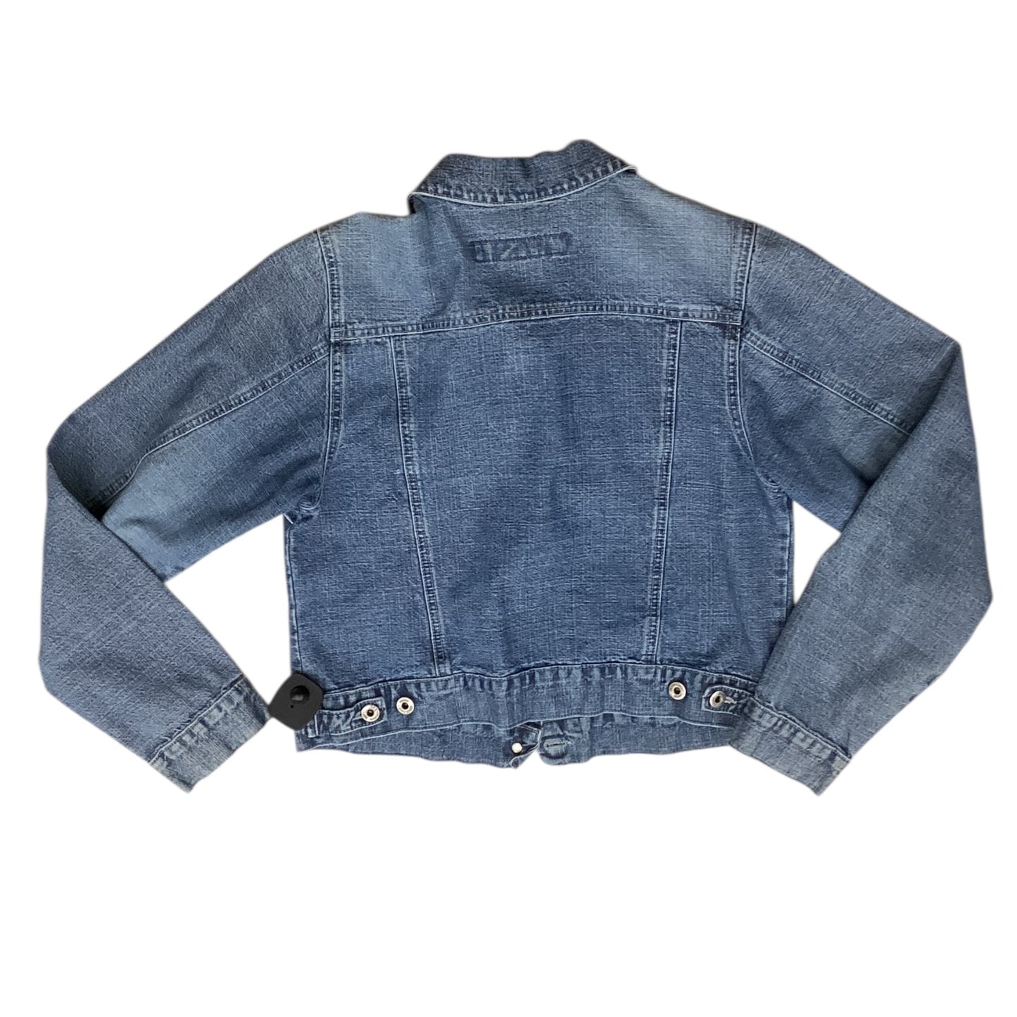 Jacket Denim By Silver In Blue Denim, Size:L
