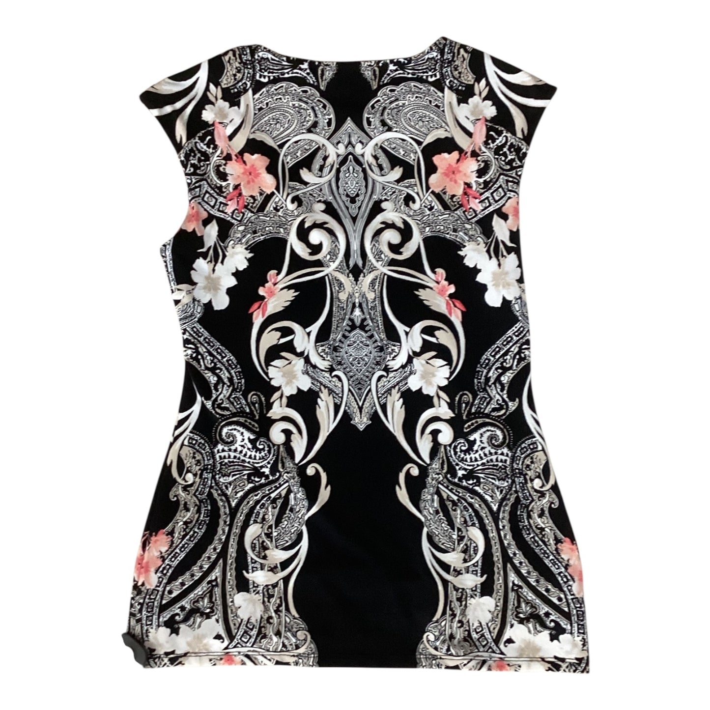 Top Sleeveless By White House Black Market In Black & Pink, Size:Xs