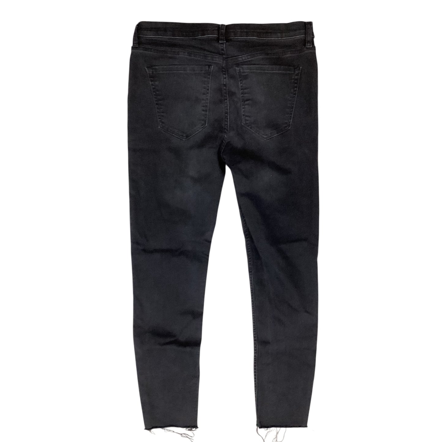 Jeans Skinny By Free People In Black, Size:8