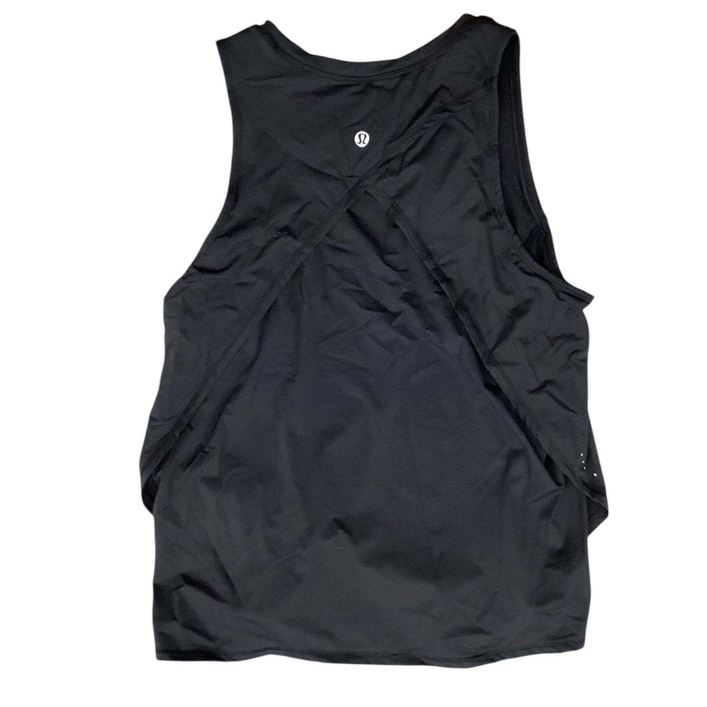 Athletic Tank Top By Lululemon In Black, Size:12