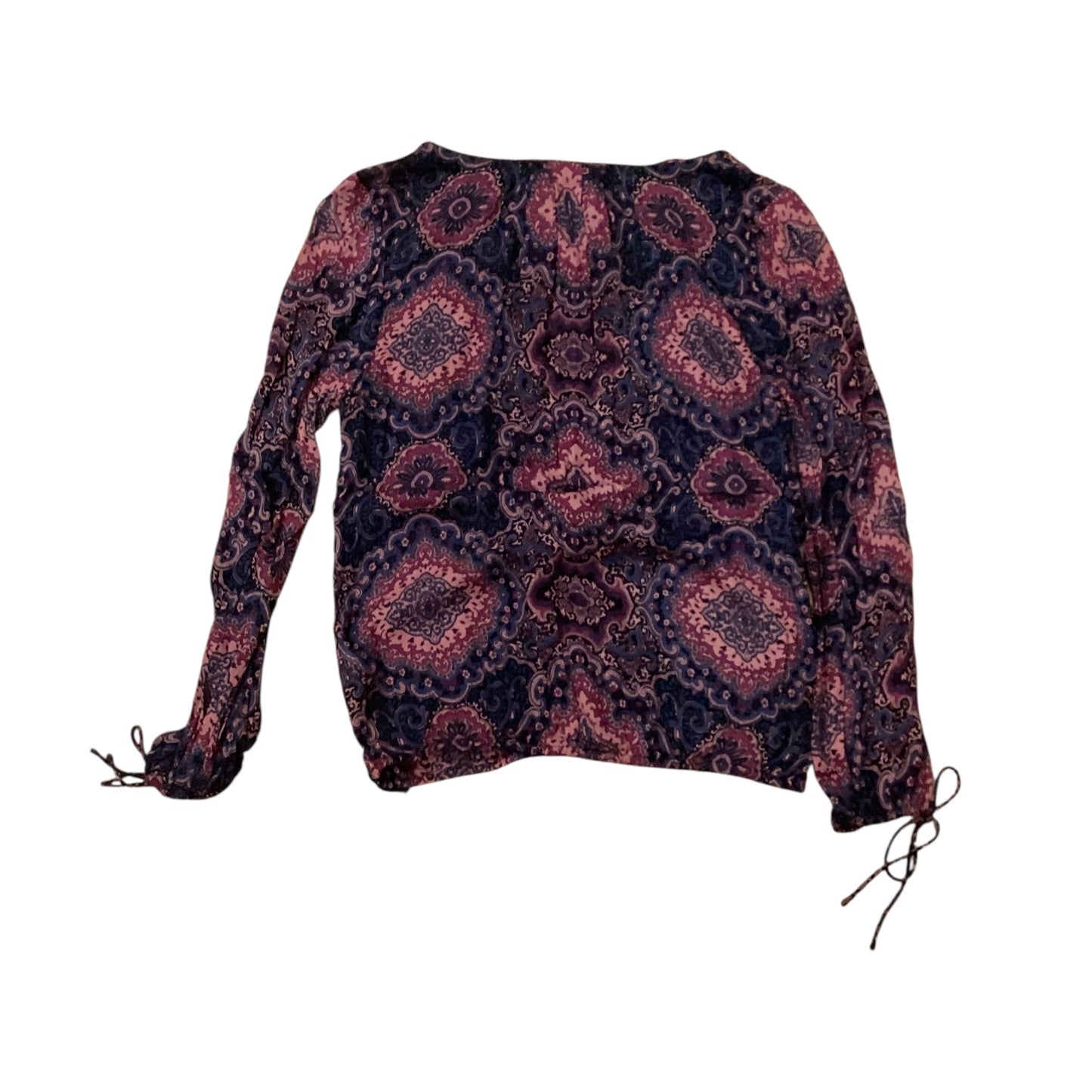 Blouse Ls By Lucky Brand In Purple, Size:S