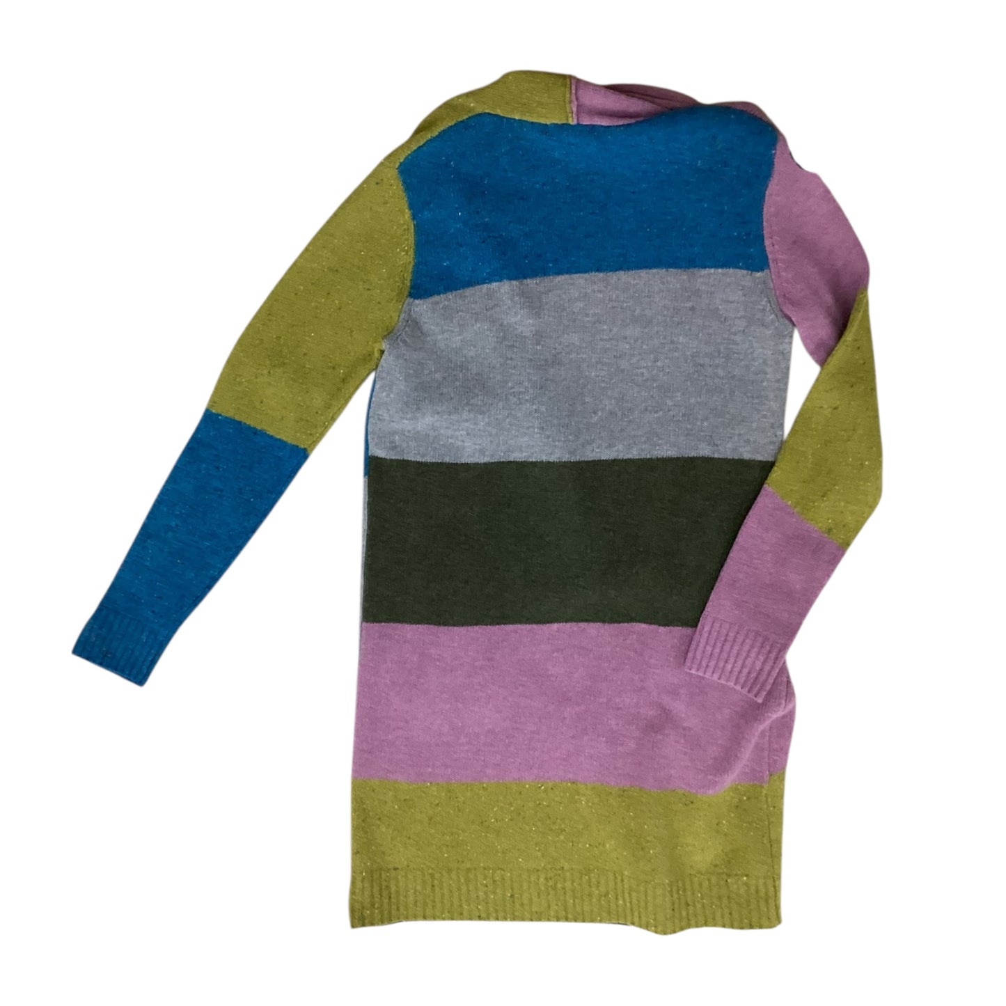 Sweater Cardigan By Clothes Mentor In Multi, Size:S