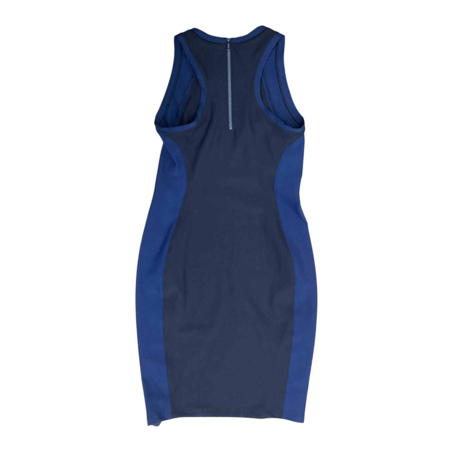 Dress Casual Midi By Athleta In Black & Blue, Size:Xs