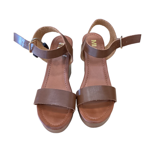Sandals Heels Wedge By Mia  Size: 7.5