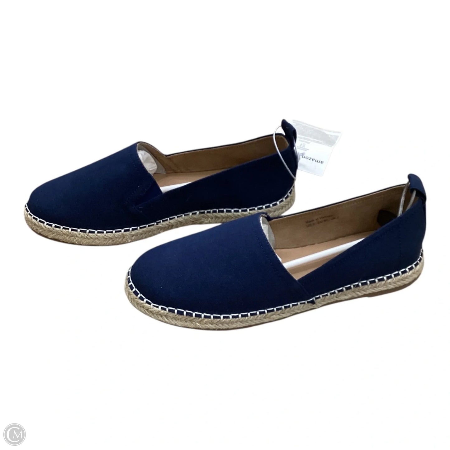 Shoes Flats By Amazon Essentials In Navy, Size: 9