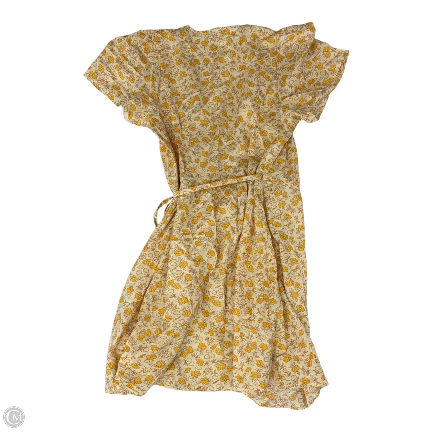 Dress Casual Short By Madewell In Yellow, Size: S