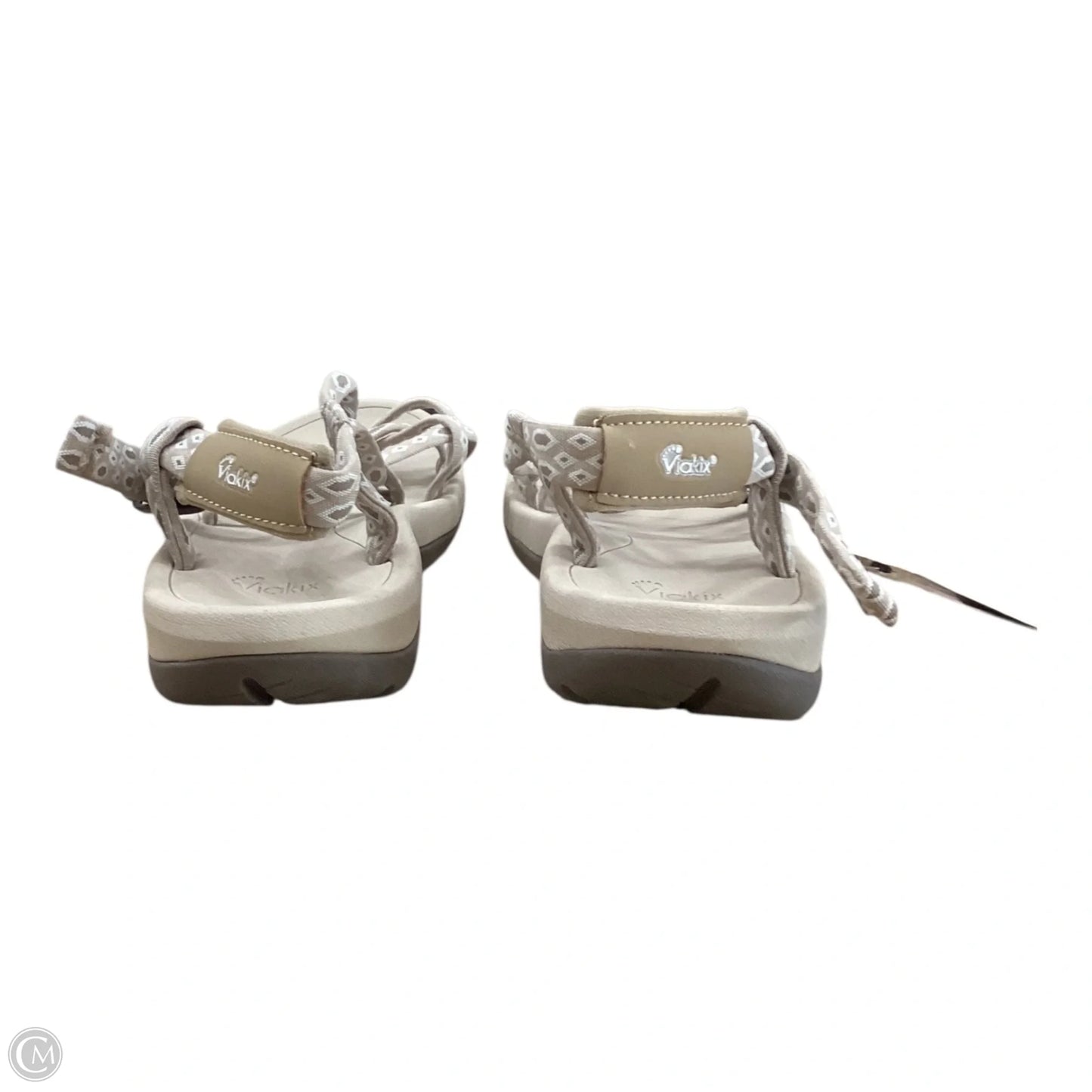 Sandals Flats By Clothes Mentor In Tan, Size: 9