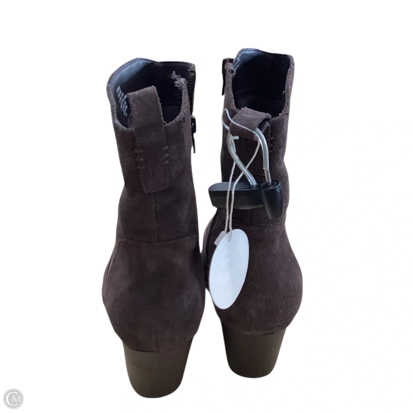 Boots Ankle Heels By Lucky Brand In Tan, Size: 8.5