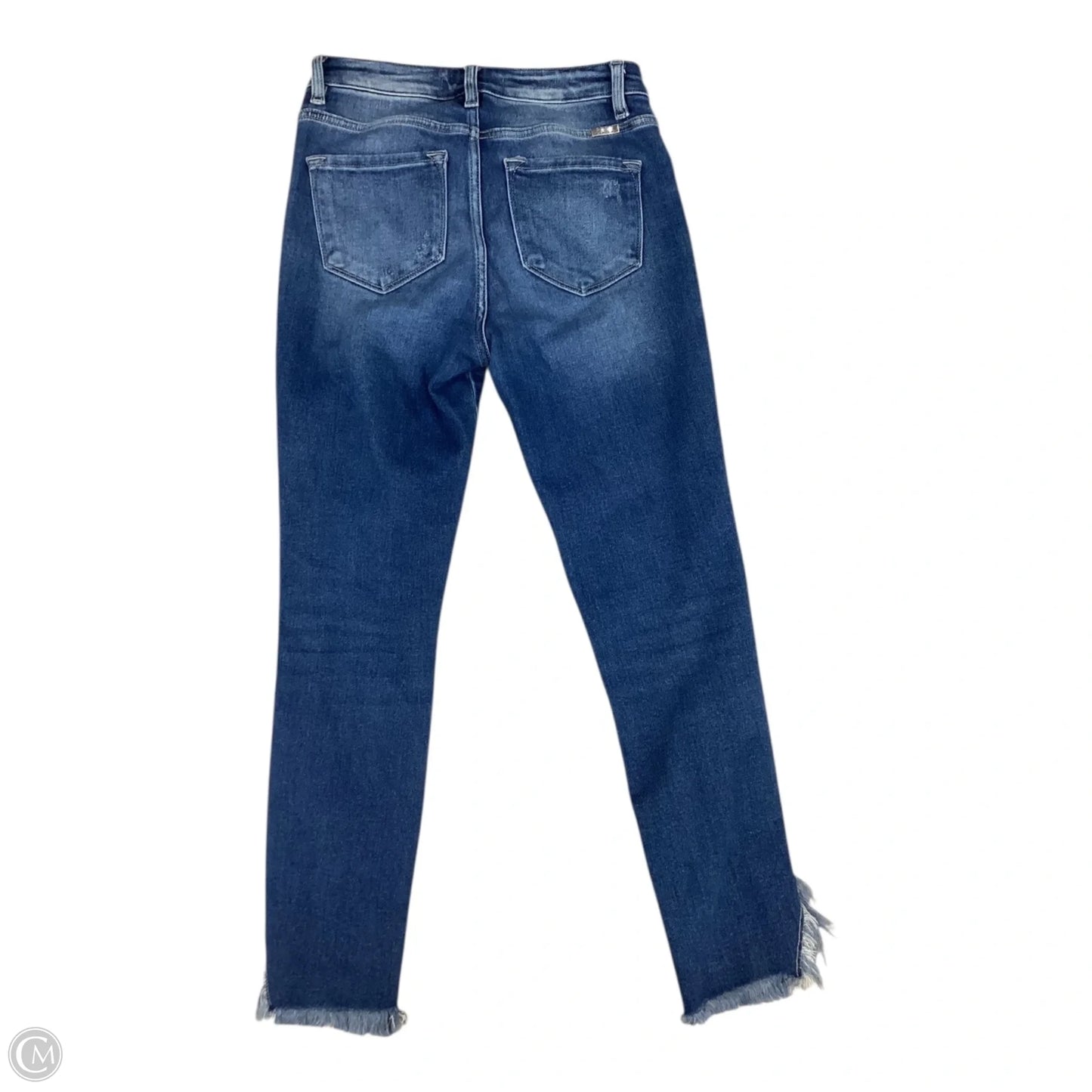 Jeans Boot Cut By Kancan In Blue Denim, Size: 6