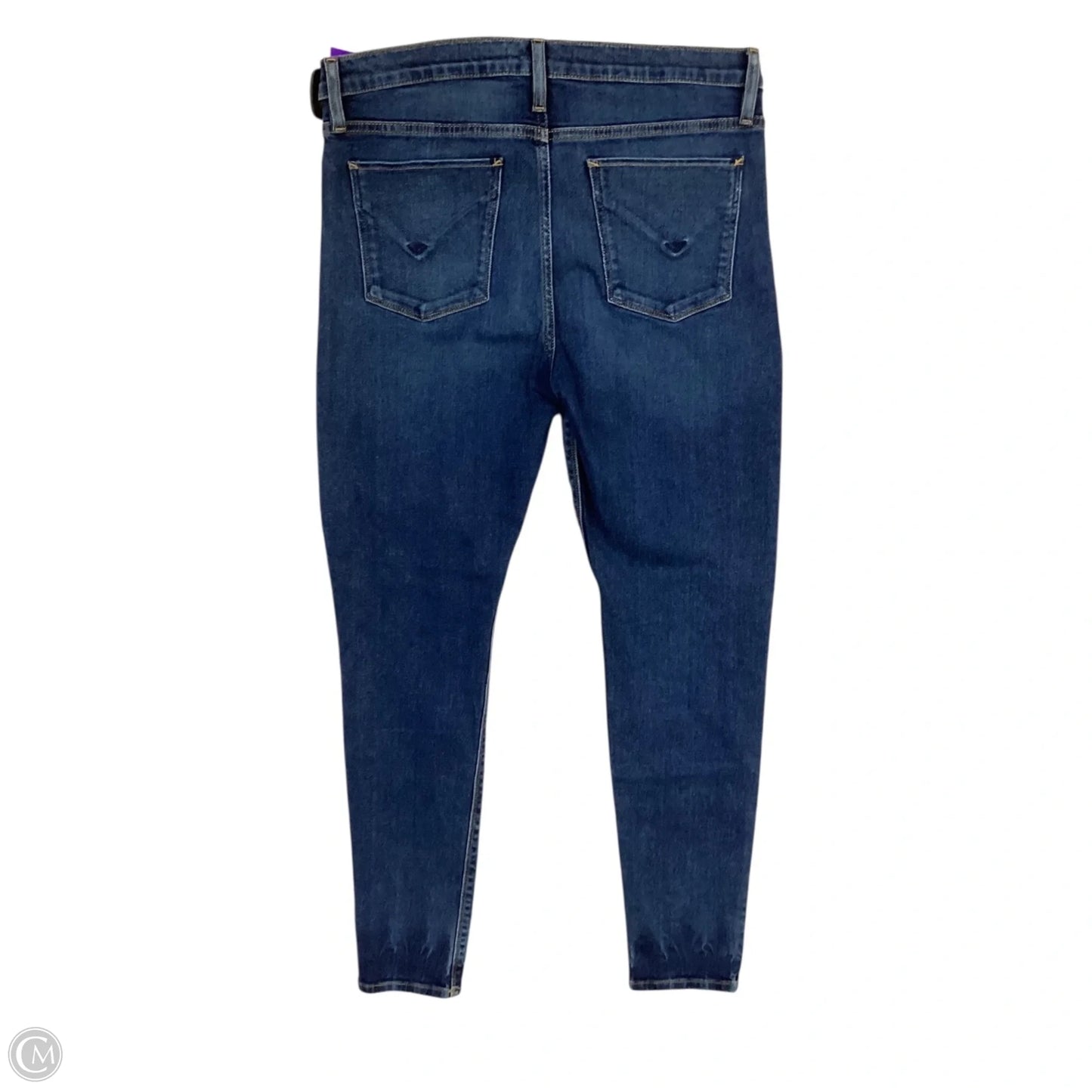 Jeans Skinny By Hudson In Blue Denim, Size: 12