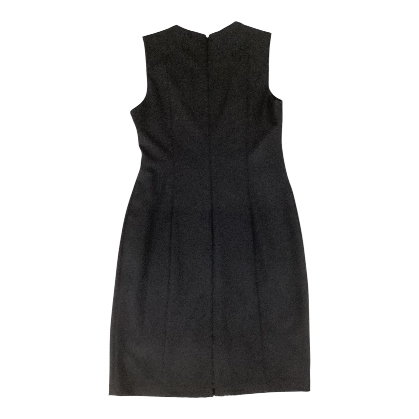 Dress Casual Midi By Calvin Klein In Black & White, Size: S
