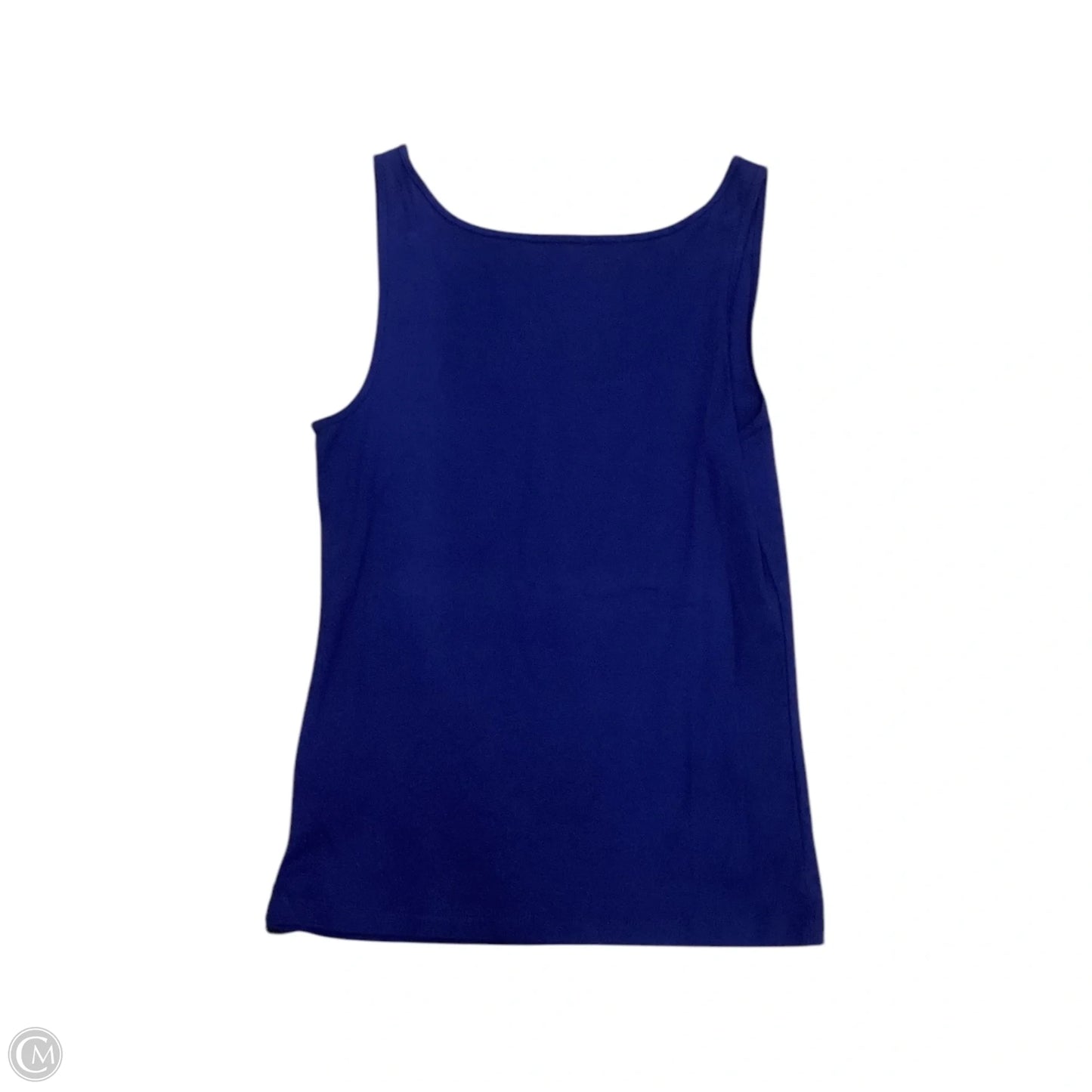 Tank Top By Talbots In Navy, Size: M