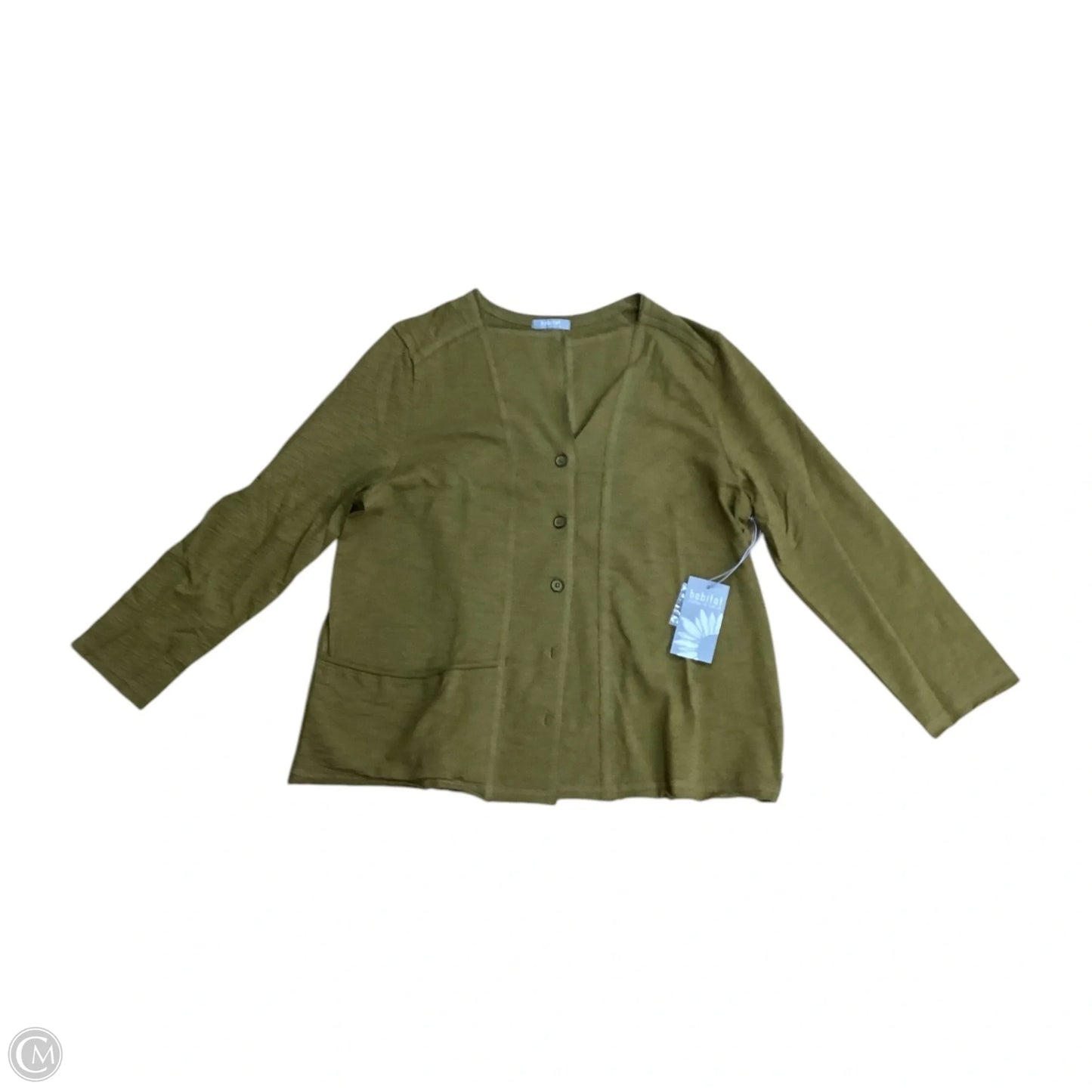 Cardigan By Habitat In Green, Size: M