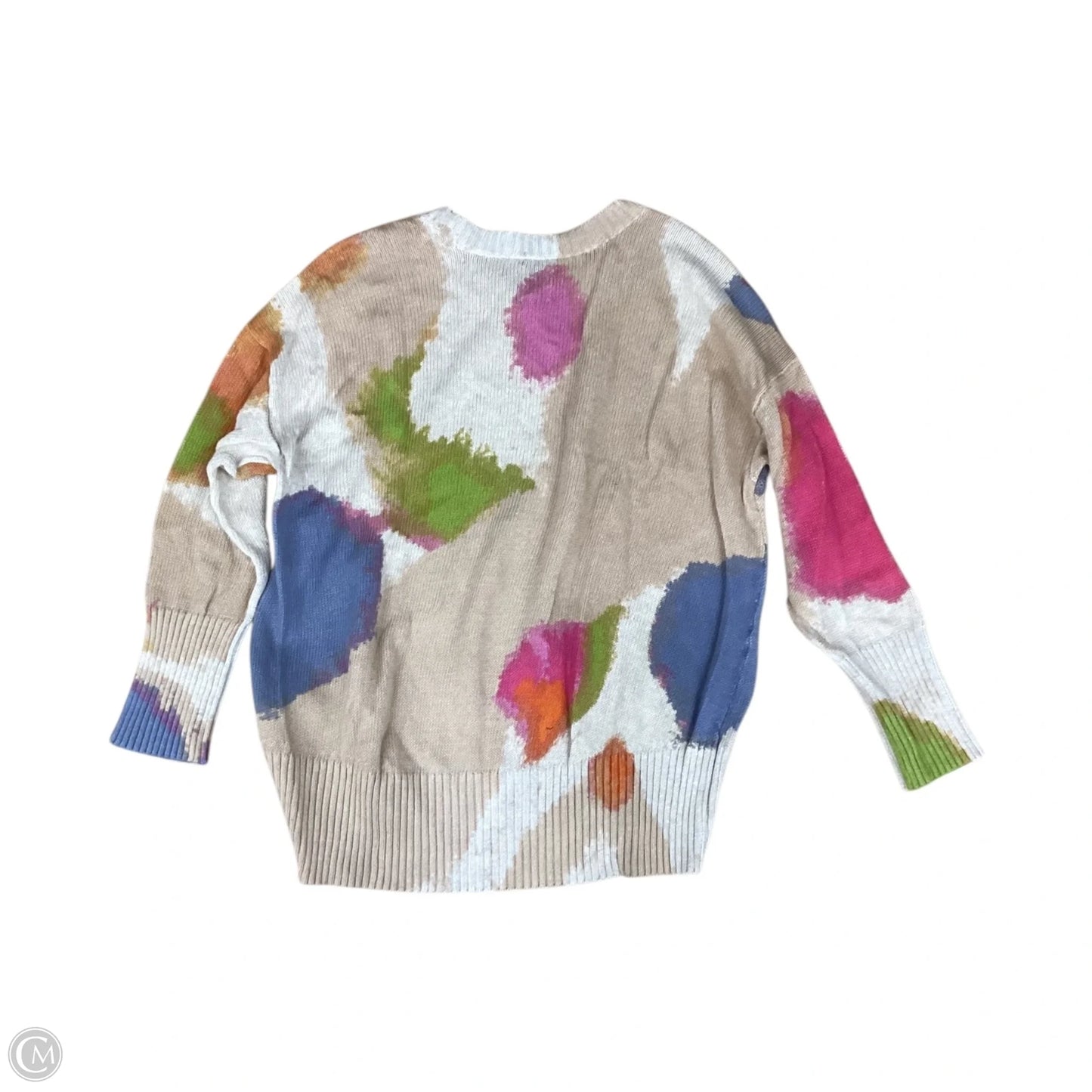 Sweater By Nic + Zoe In Multi-colored, Size: Mp