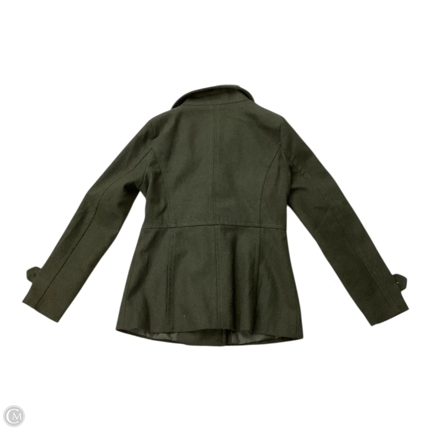 Coat Peacoat By Thread And Supply In Green, Size: S
