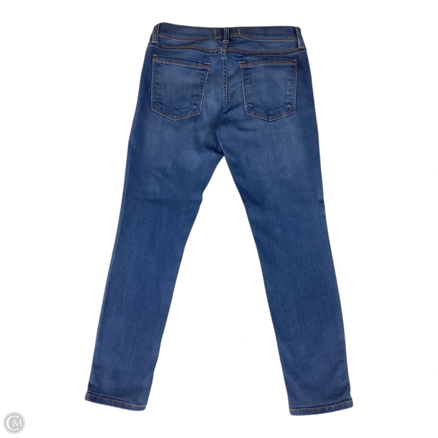 Jeans Skinny By Free People In Blue Denim, Size: 6
