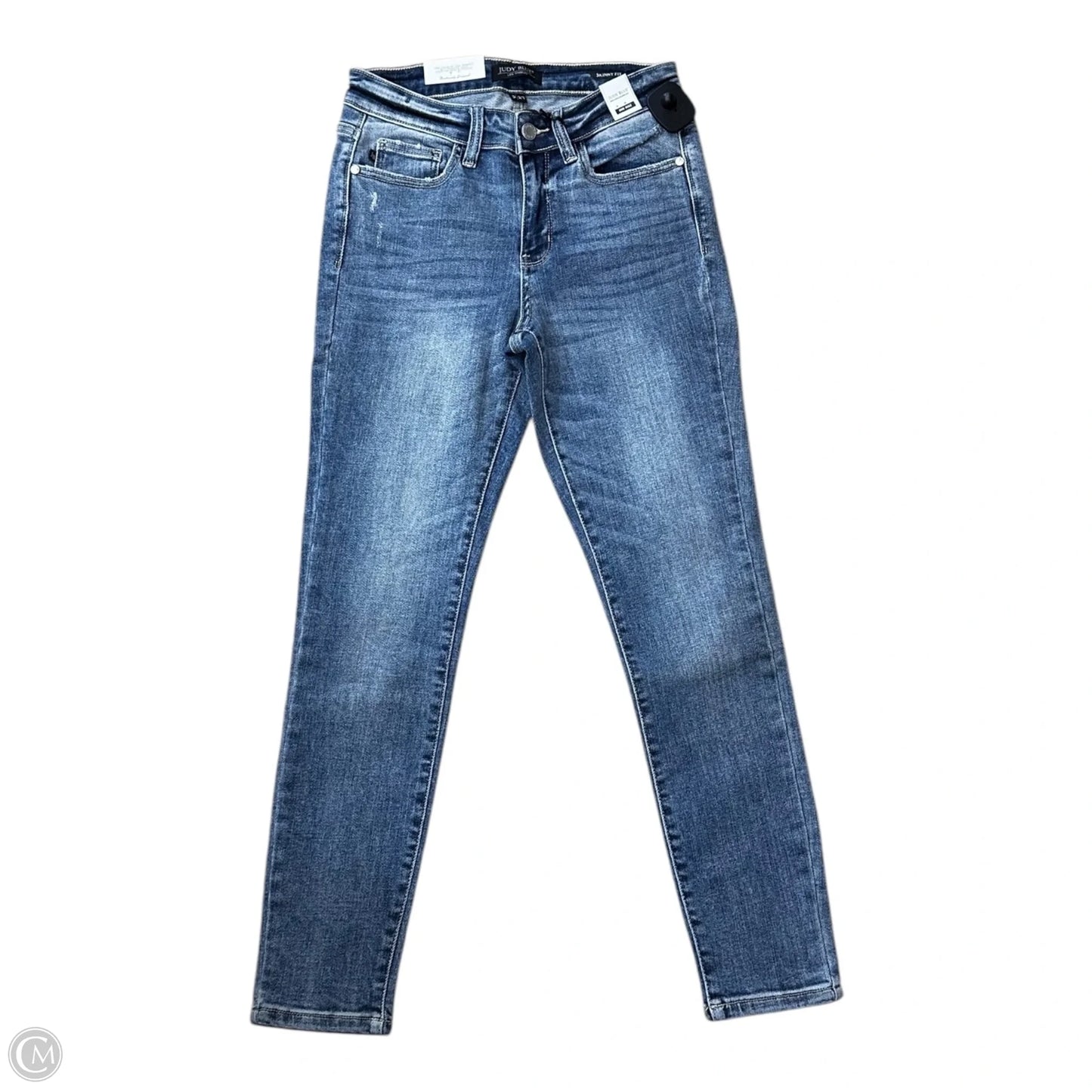 Jeans Skinny By Judy Blue In Blue, Size: 4