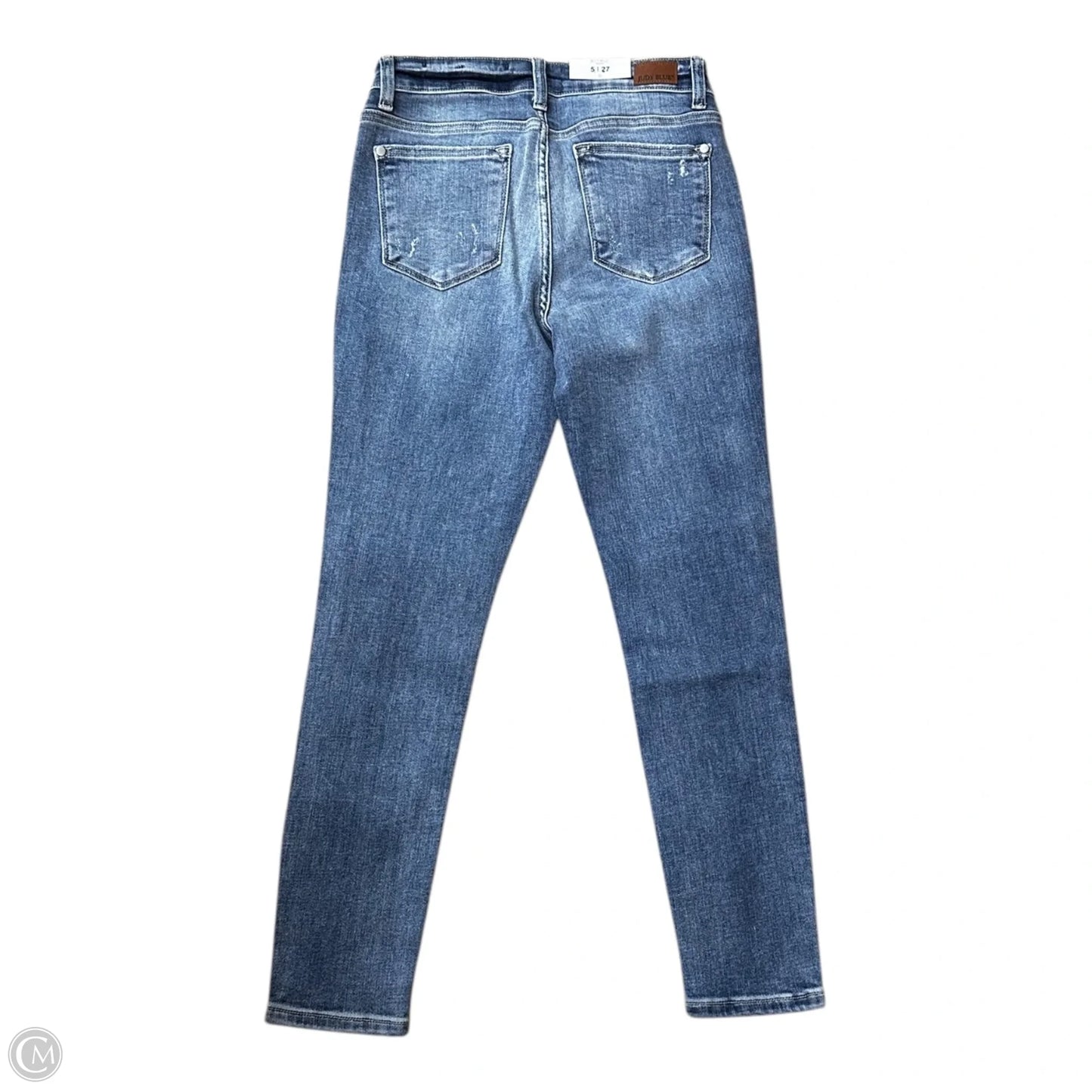 Jeans Skinny By Judy Blue In Blue, Size: 4