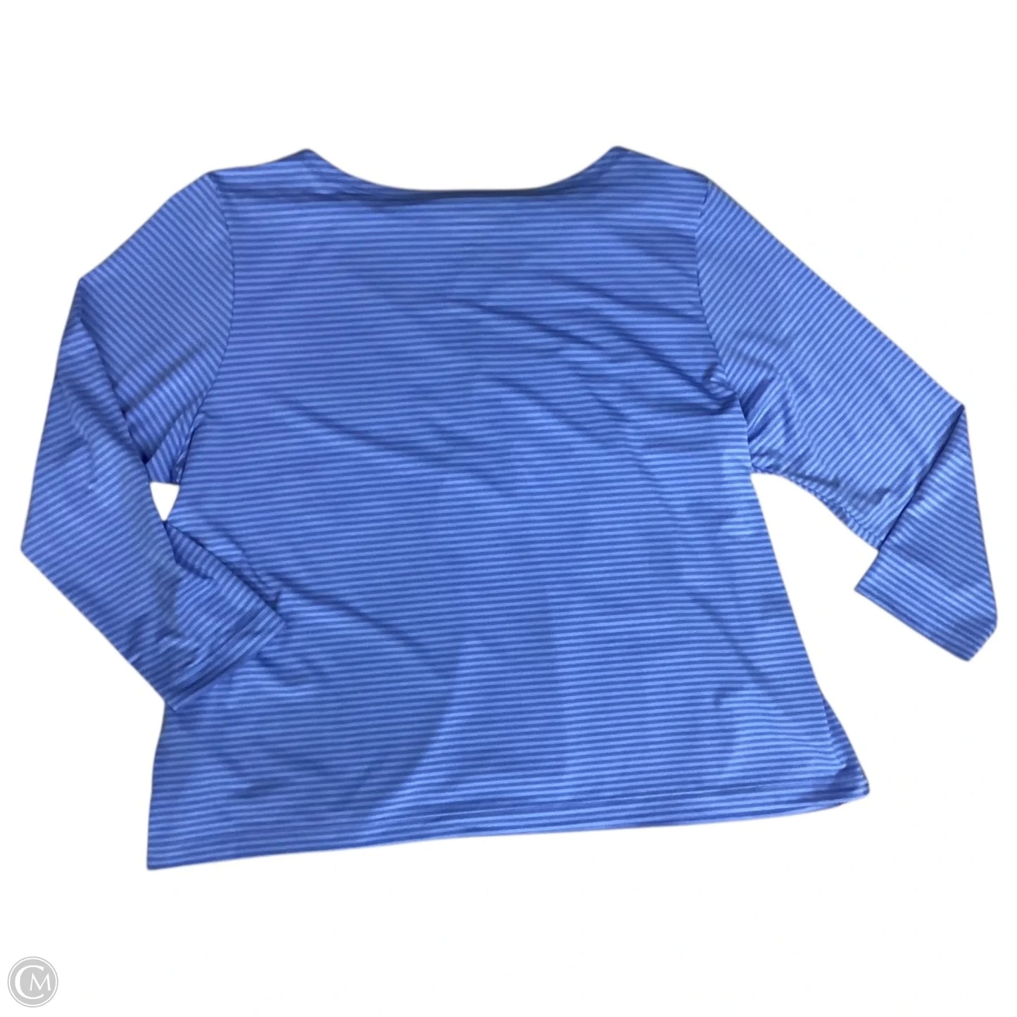 Top Long Sleeve By Vineyard Vines In Blue, Size: 2x