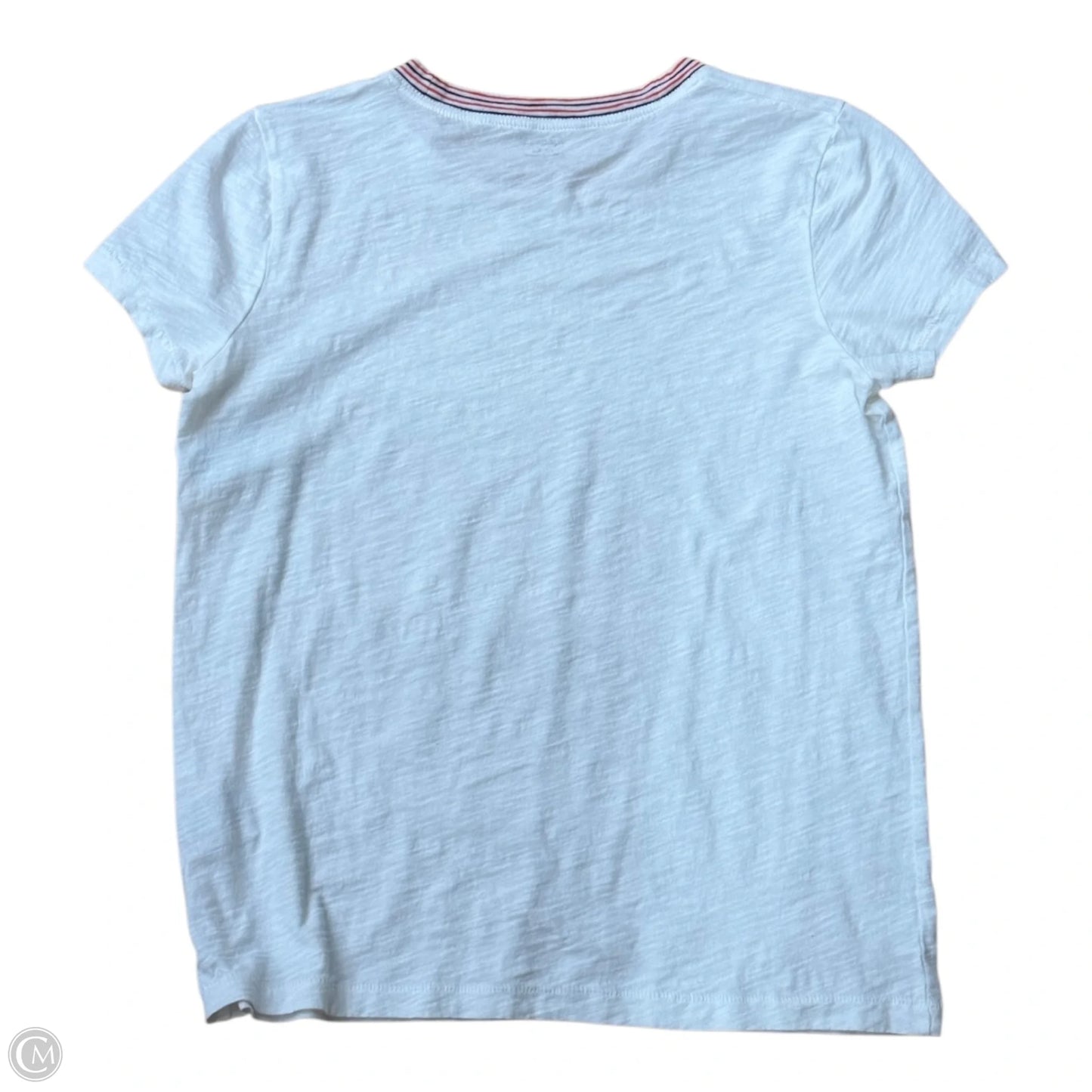 Top Short Sleeve By Madewell In White, Size: Xs