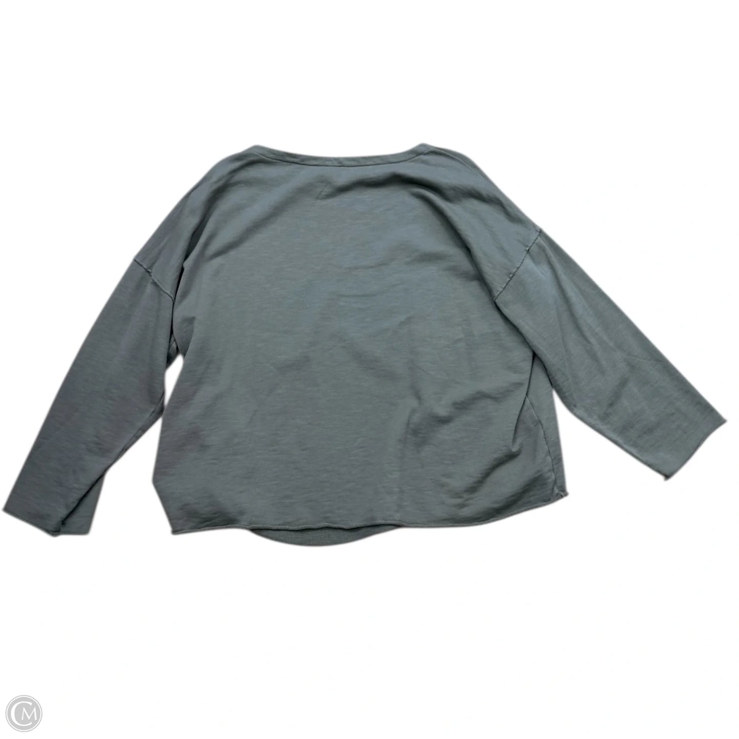 Sweater By Eileen Fisher In Green, Size: 1x