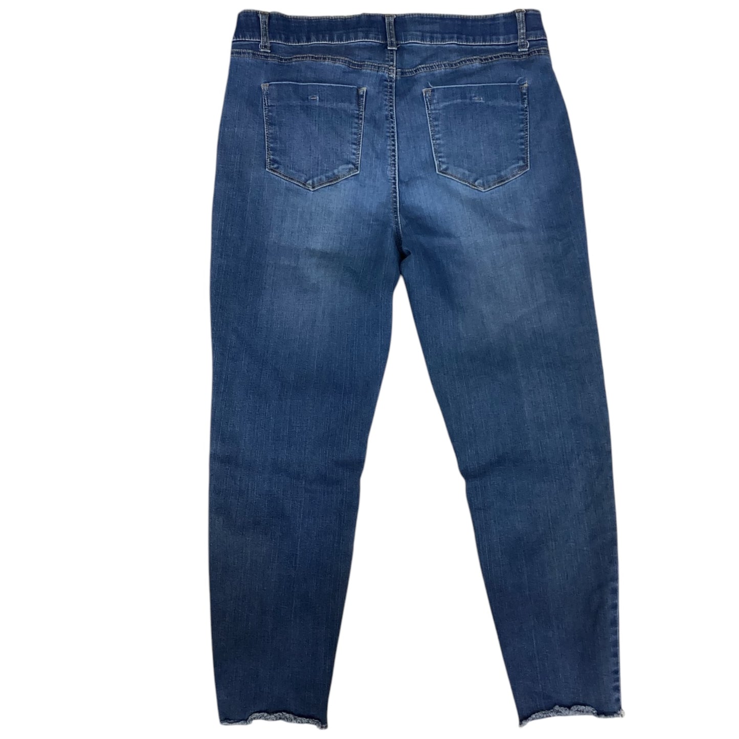 Jeans Skinny By One 5 One In Blue Denim, Size: 14