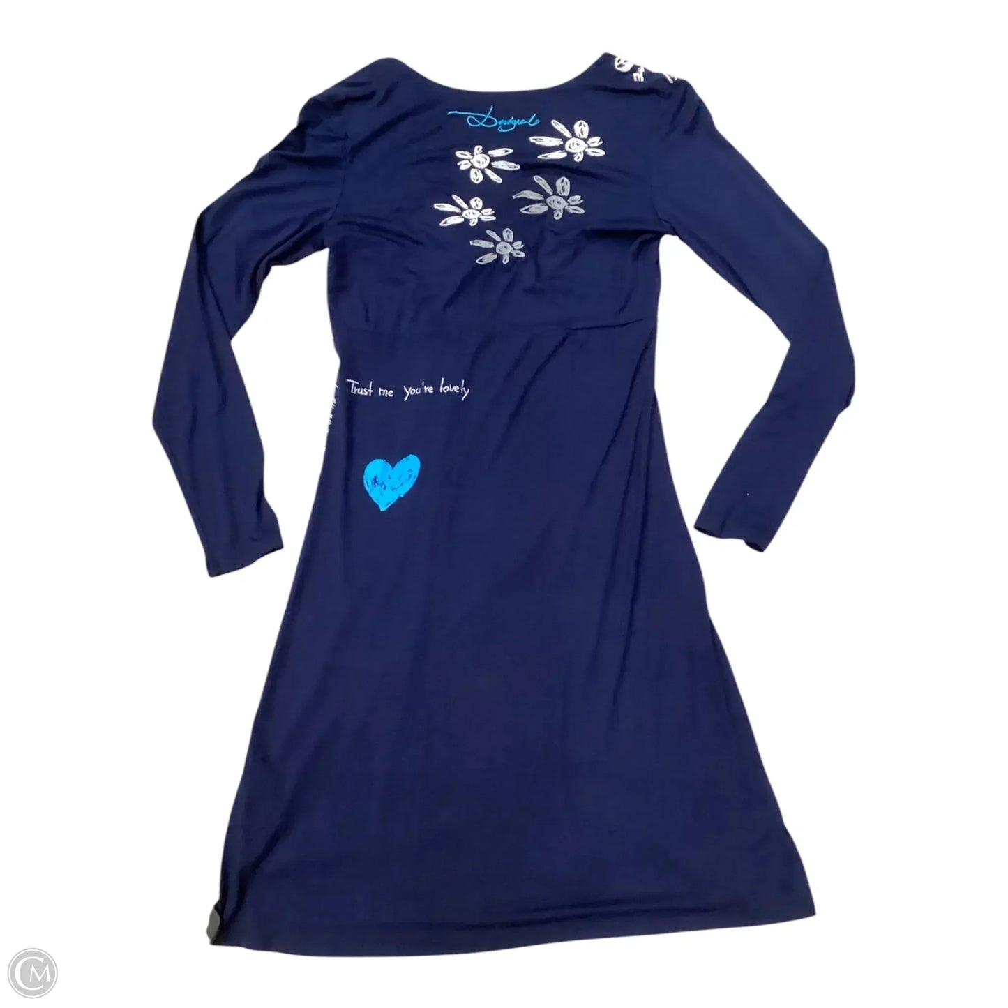 Dress Casual Short By Desigual In Navy, Size: S