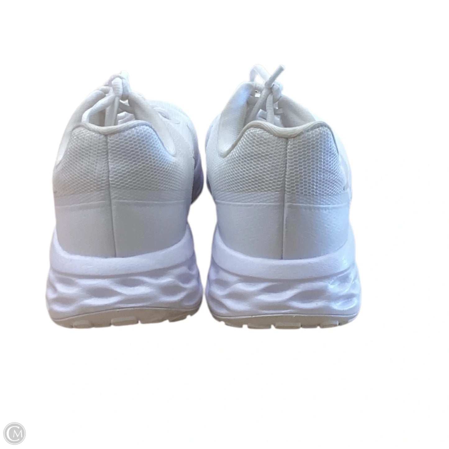 Shoes Athletic By Nike In White, Size: 9