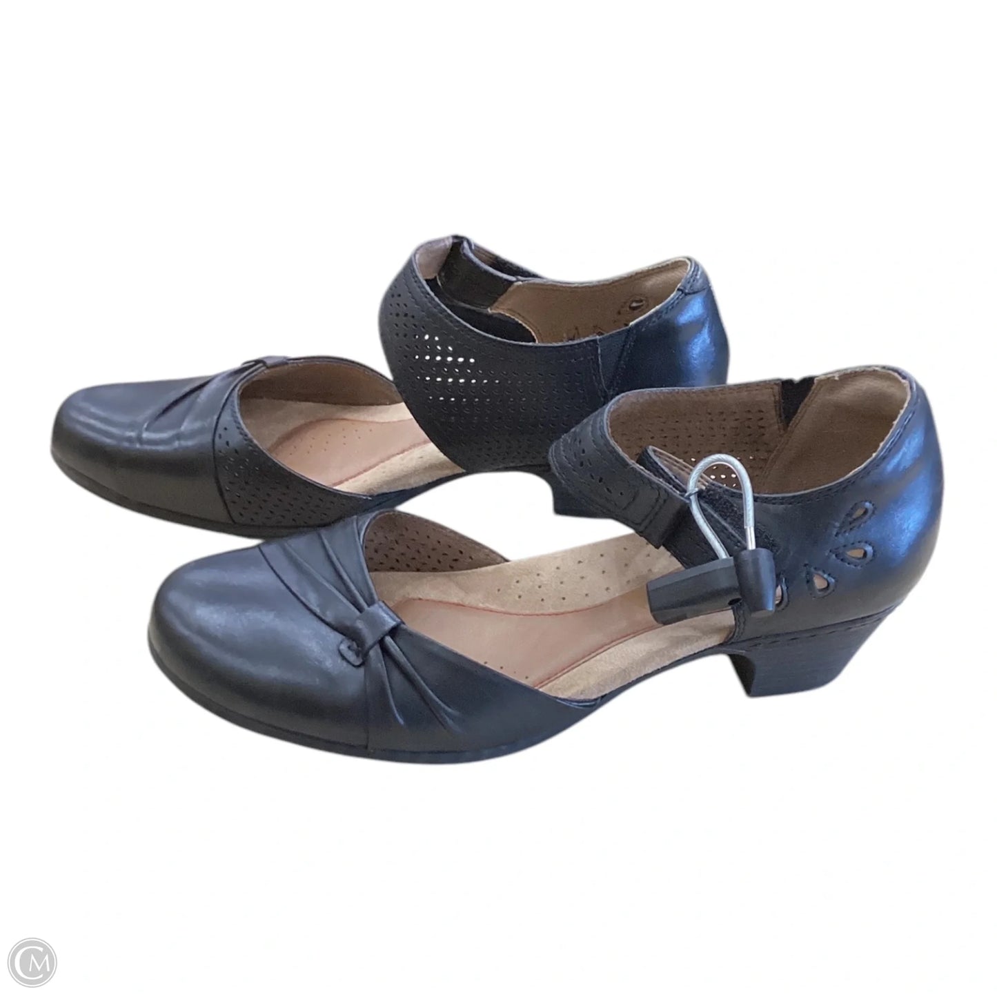 Shoes Heels Block By Rockport In Black, Size: 11