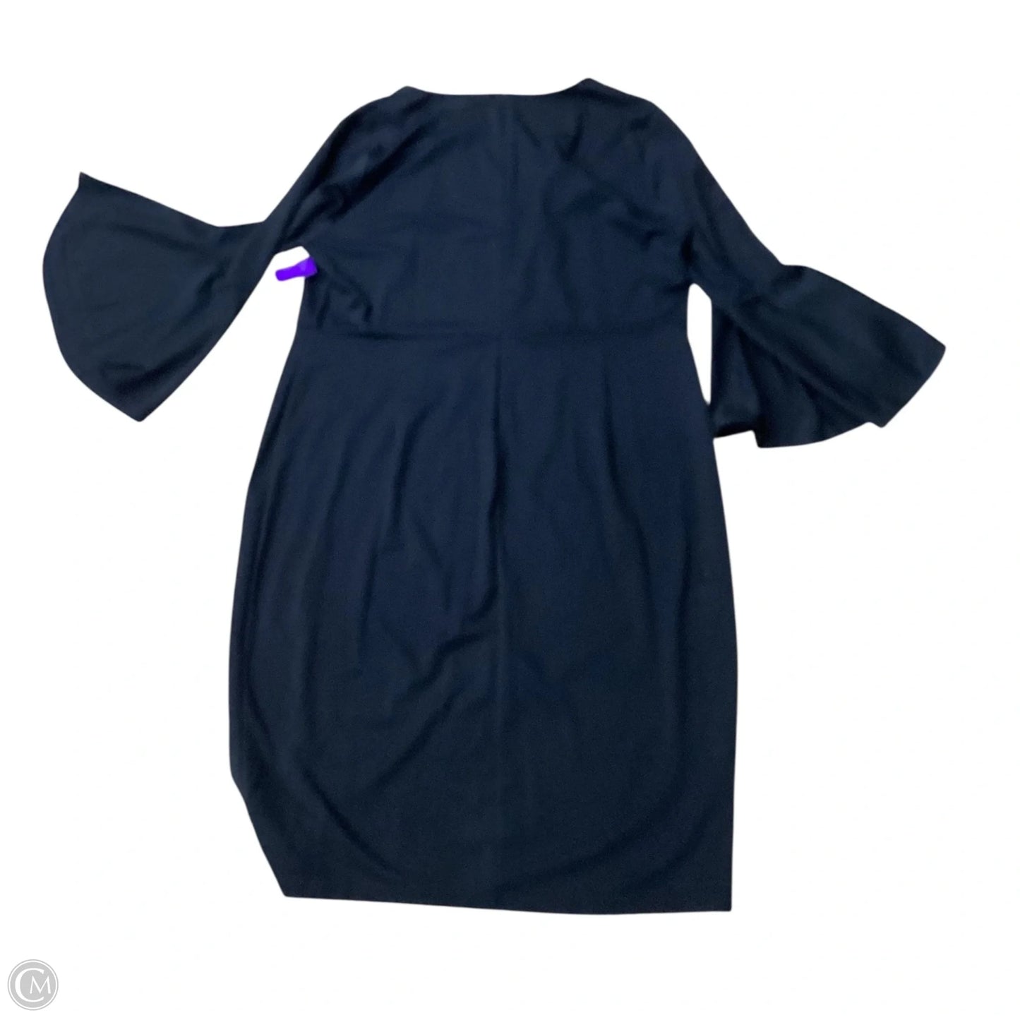 Dress Casual Midi By Clothes Mentor In Black, Size: 2x