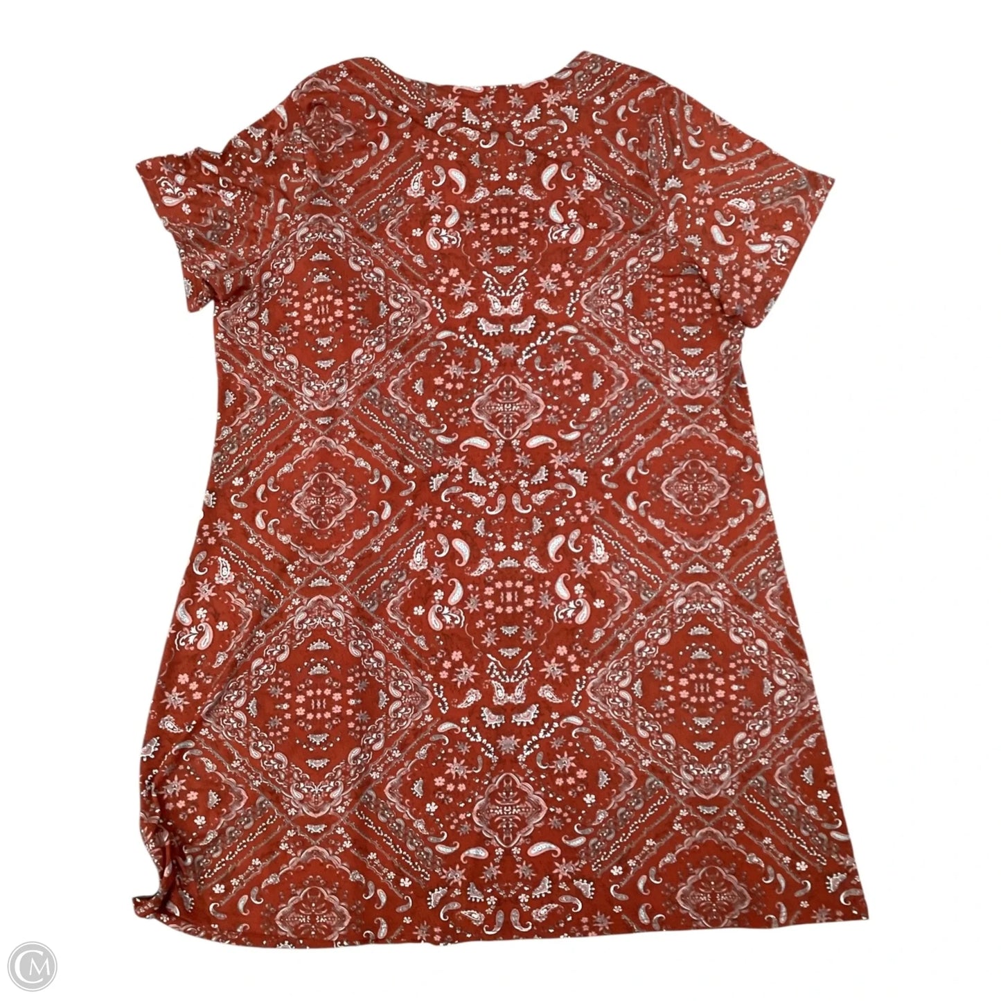 Dress Casual Short By Cj Banks In Paisley Print, Size: 1x