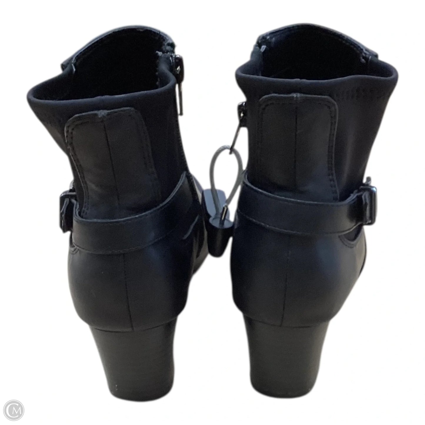 Boots Ankle Heels By East 5th In Black, Size: 6