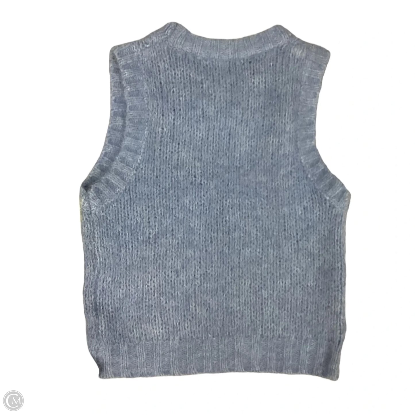 Vest Sweater By Anthropologie In Blue, Size: M