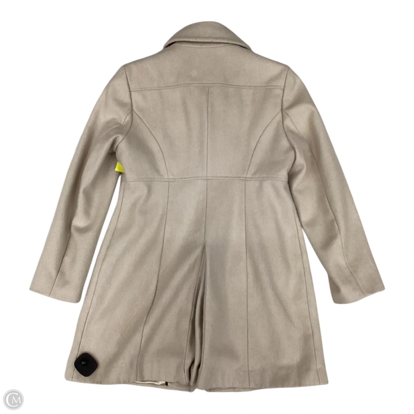 Coat Peacoat By Kenneth Cole In Tan, Size: 10p