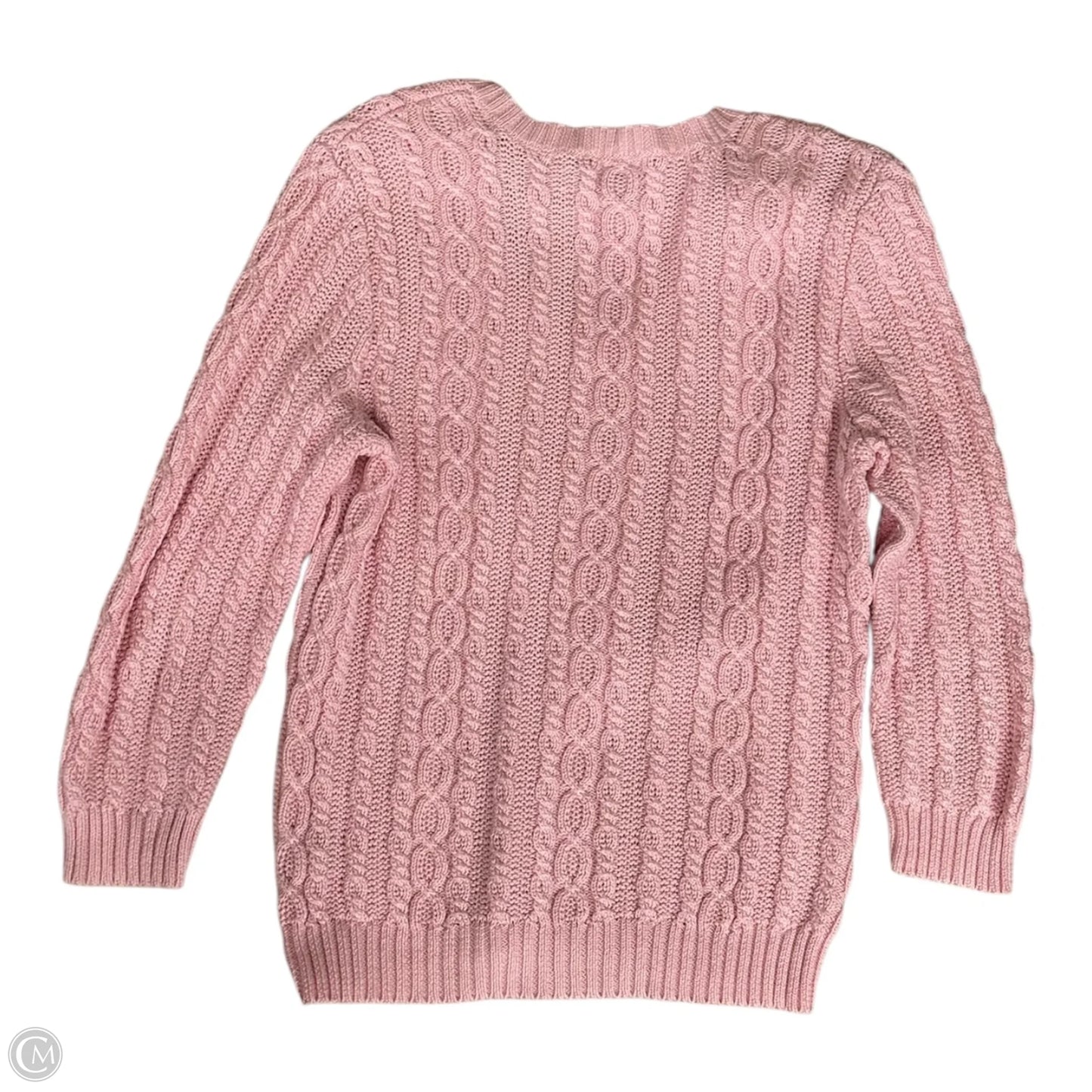 Sweater By Lauren By Ralph Lauren In Pink, Size: Mp