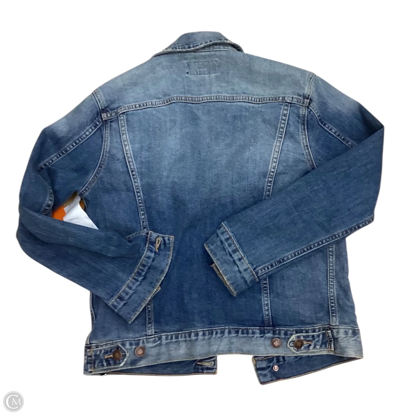Jacket Denim By Lucky Brand In Blue, Size: S
