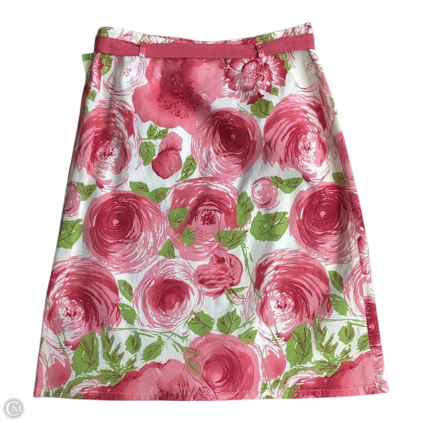 Skirt Midi By Susan Bristol In Floral Print, Size: 6