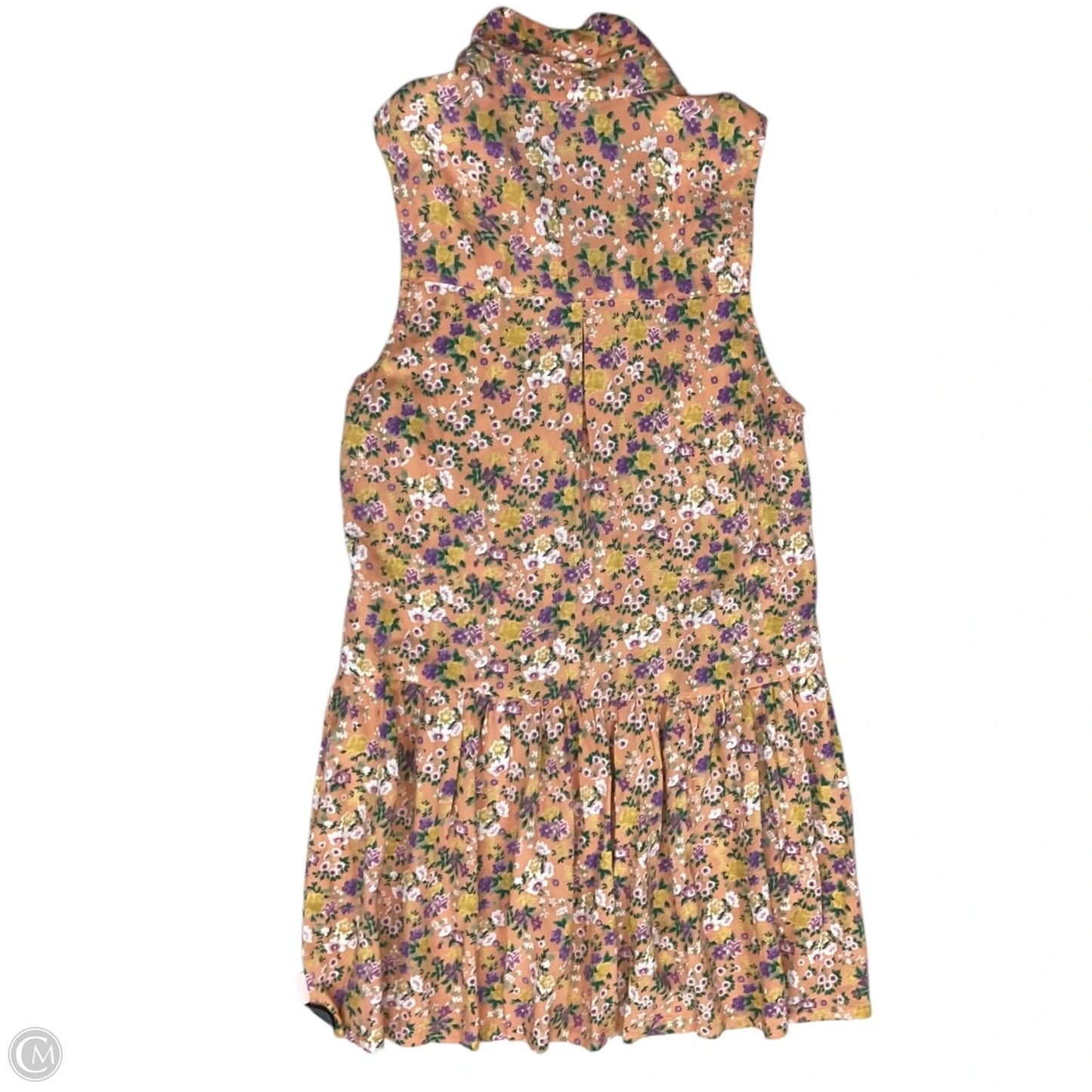 Dress Casual Midi By Billabong In Orange, Size: M