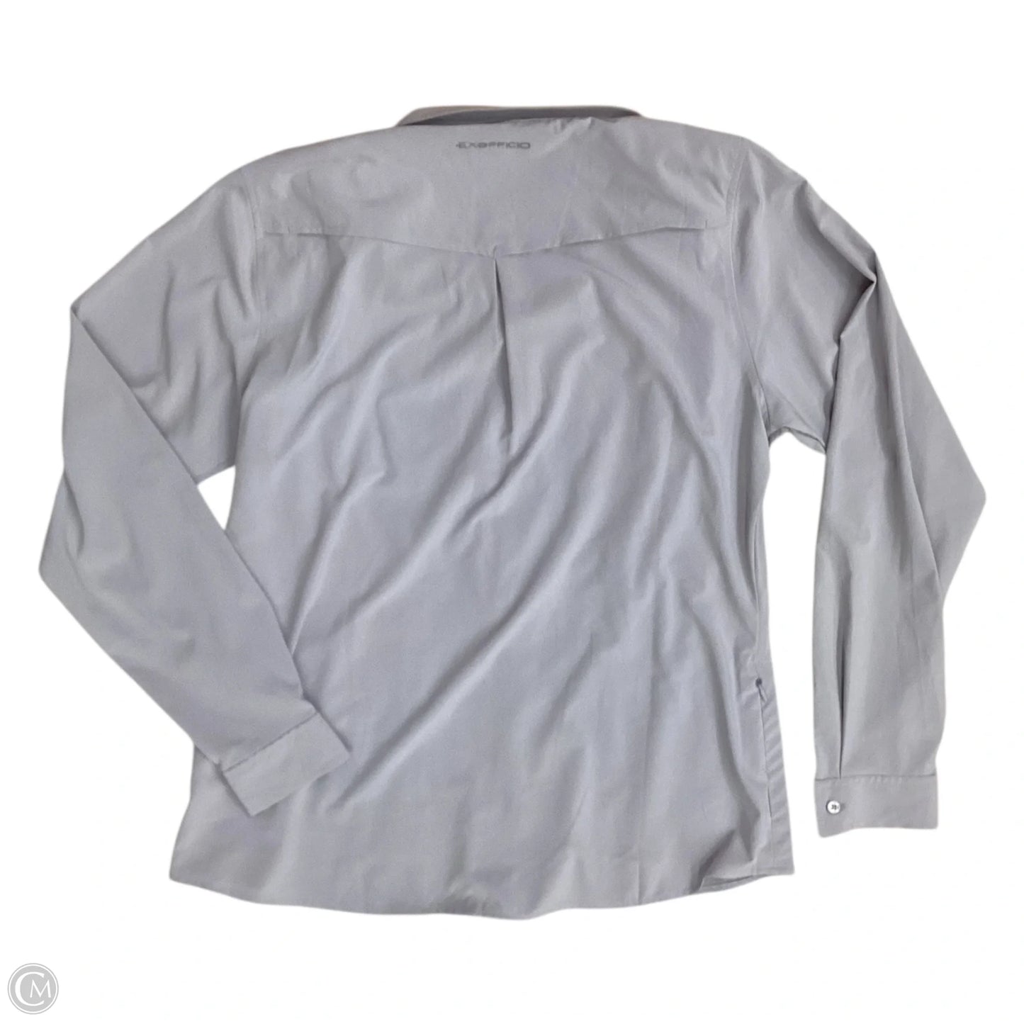 Top Long Sleeve By Exofficio In Grey, Size: L