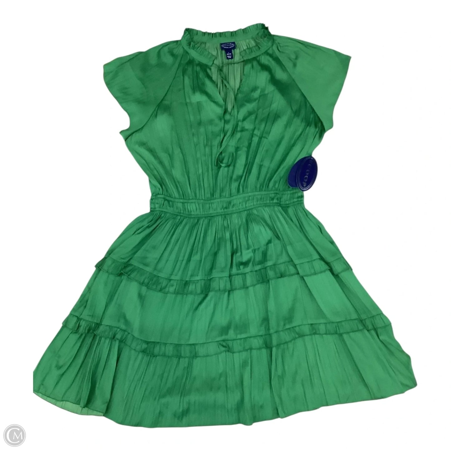Dress Casual Midi By Scoop In Green, Size: L