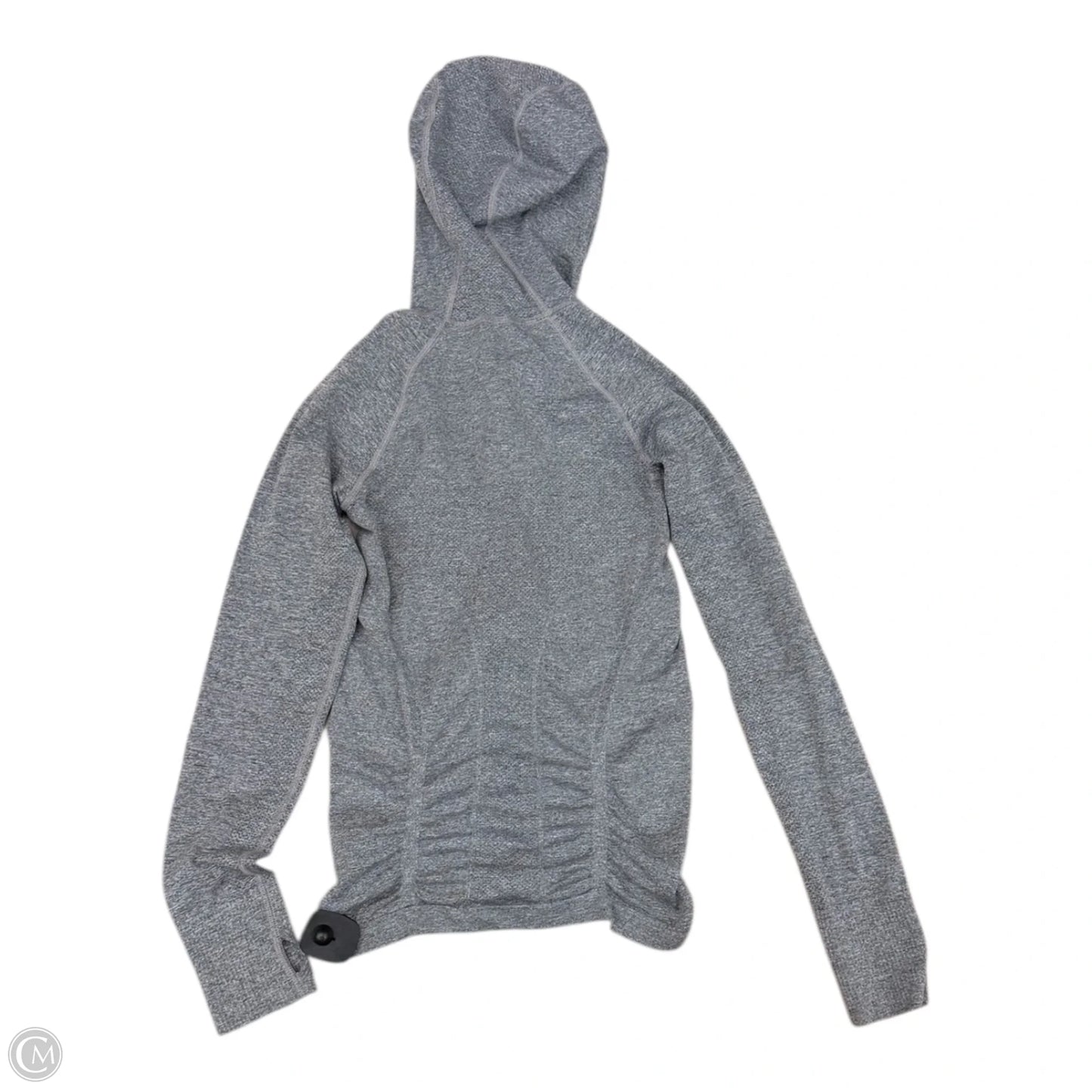 Athletic Top Long Sleeve Hoodie By Athleta In Grey, Size: Xs