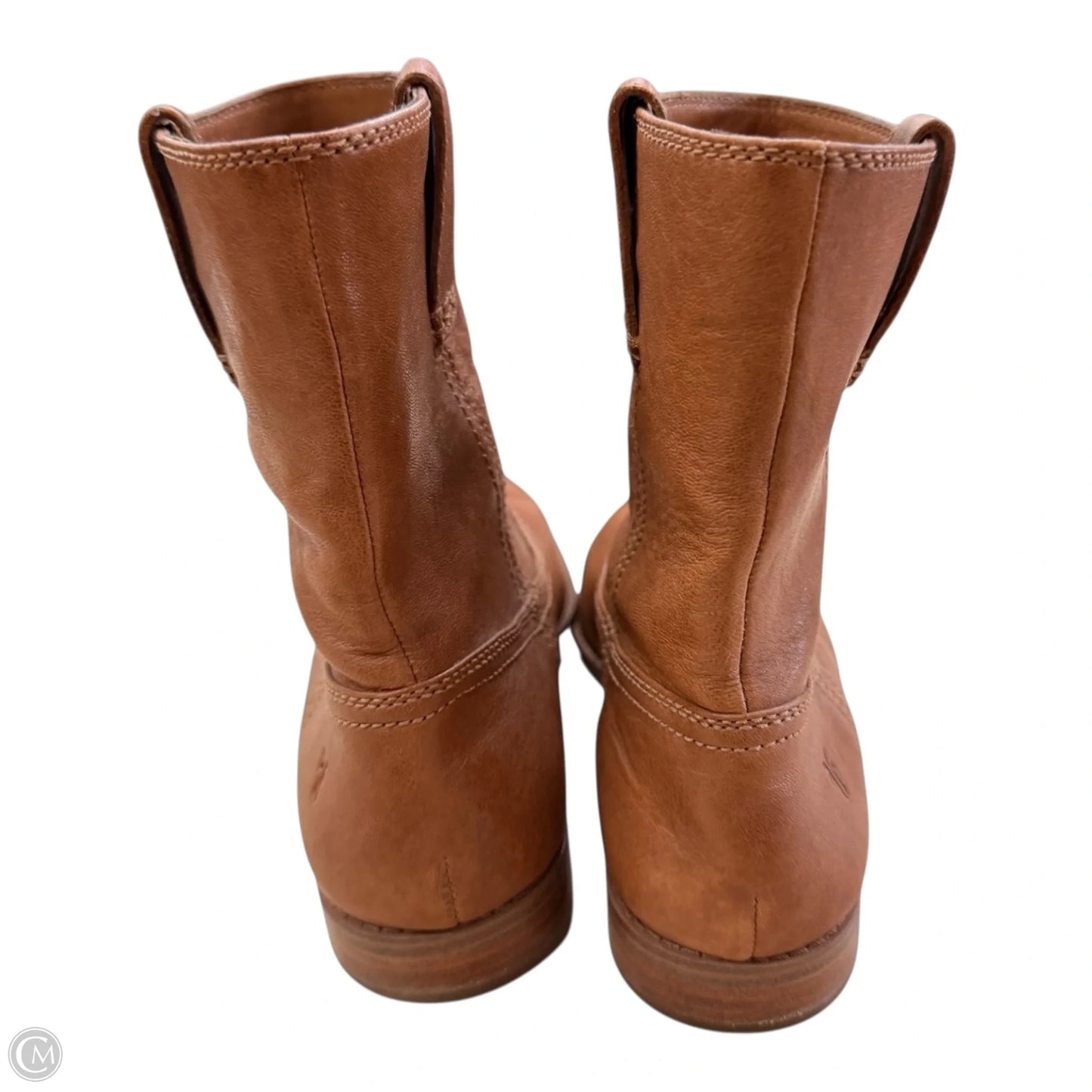 Boots Designer By Frye In Brown, Size: 7.5