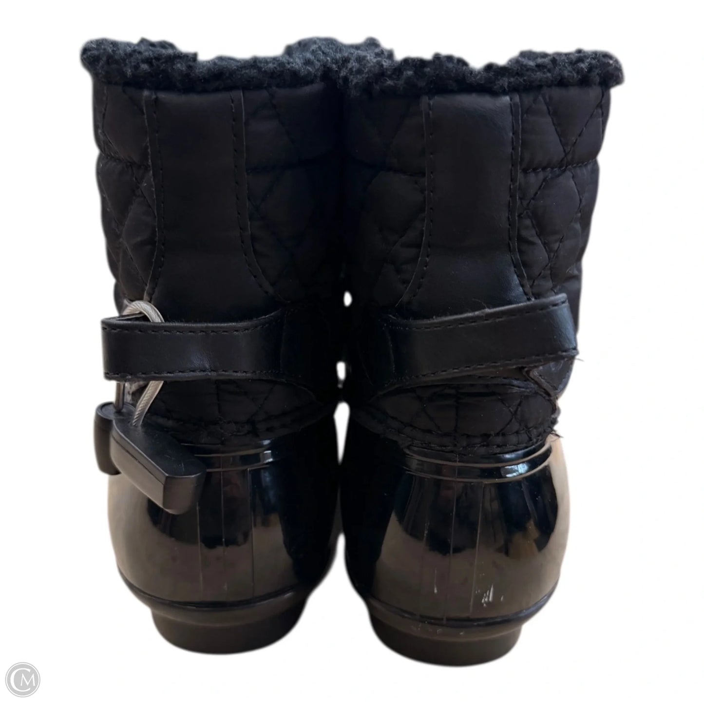 Boots Snow By Sporto In Black, Size: 9