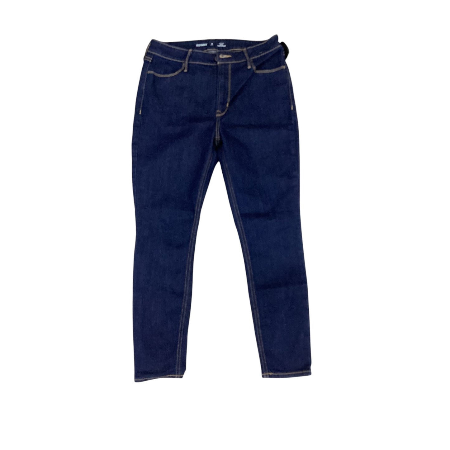 Jeans Skinny By Old Navy In Blue, Size: 10