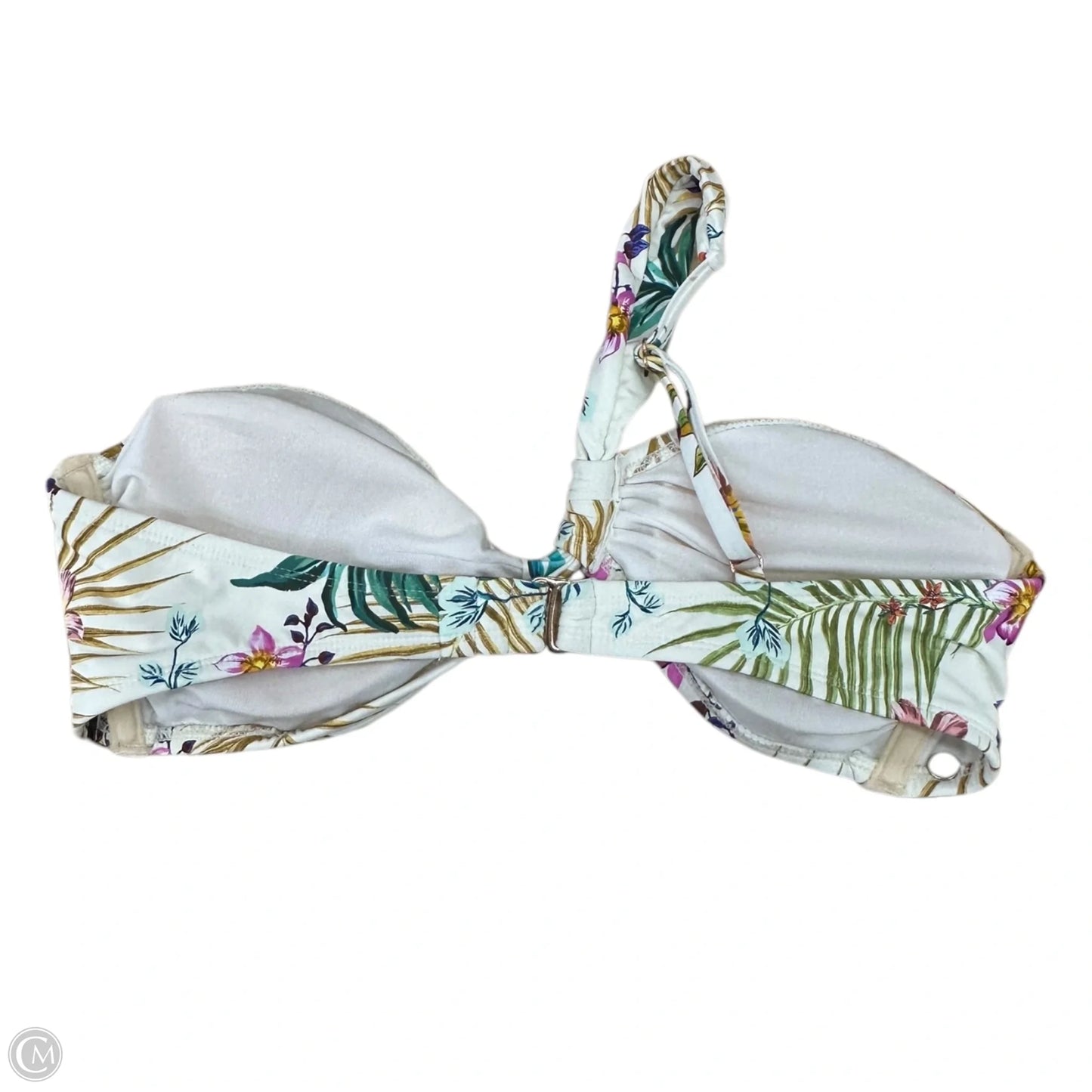 Swimsuit Top By Shade & Shore In Floral Print, Size: L